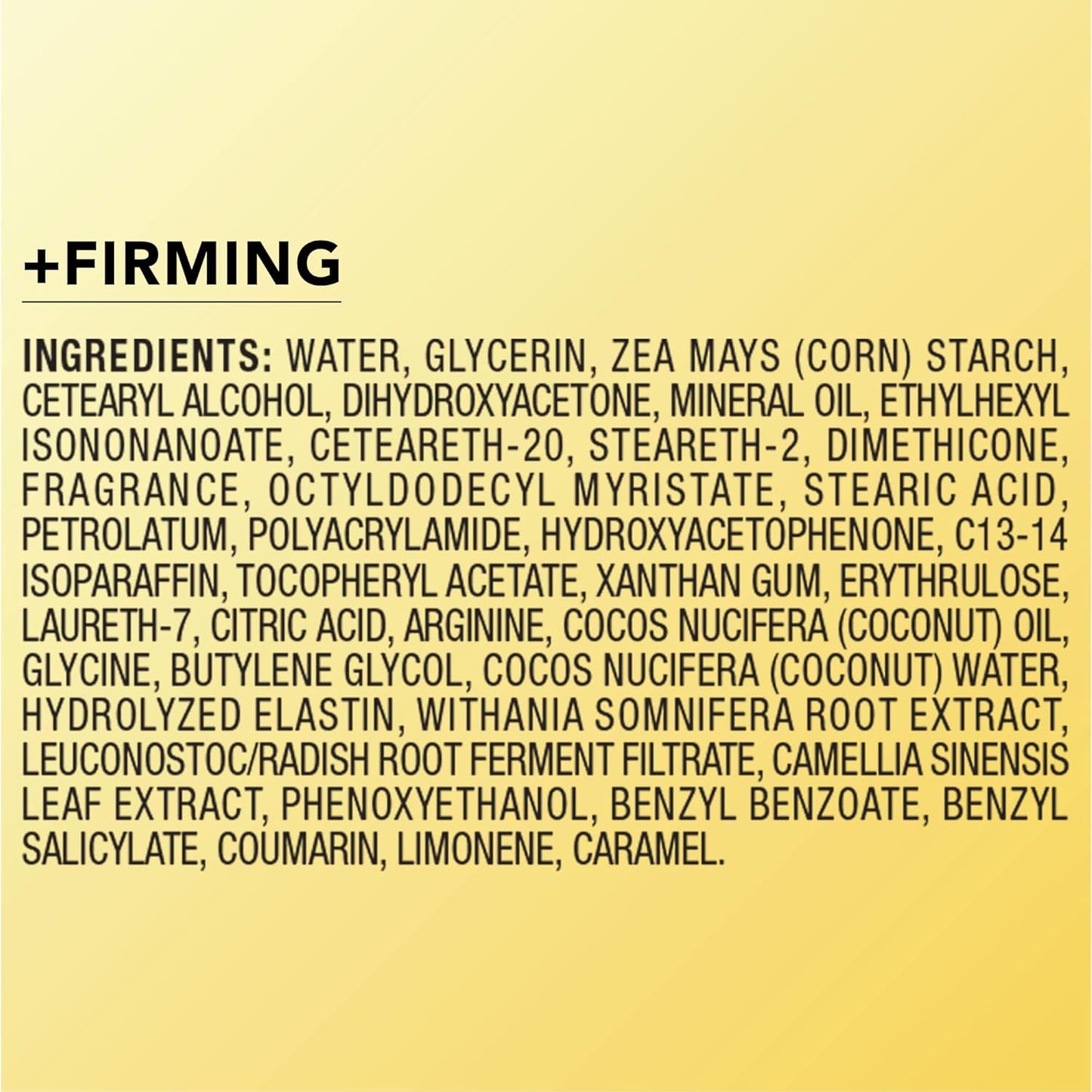 Jergens Natural Glow +Firming Self Tanner Body Lotion, Fair to Medium Skin Tone, Sunless Tanning Moisturizer with Collagen and Elastin. Helps to Visibly Reduce Cellulite, 7.5 Fl Oz