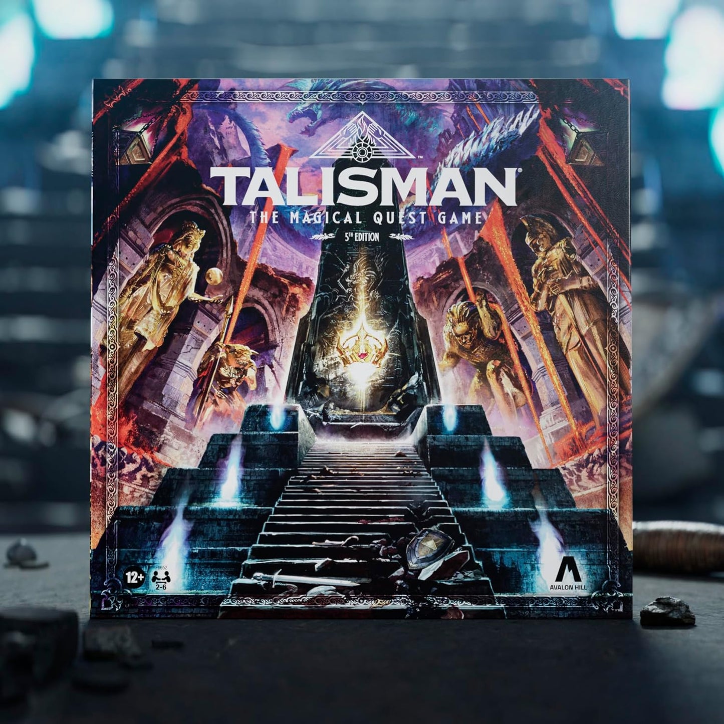 Avalon Hill Talisman: The Magical Quest Board Game, 5th Edition | Fantasy Tabletop Adventure Games | Ages 12 and Up | 2 to 6 Players | Roleplaying Strategy Games
