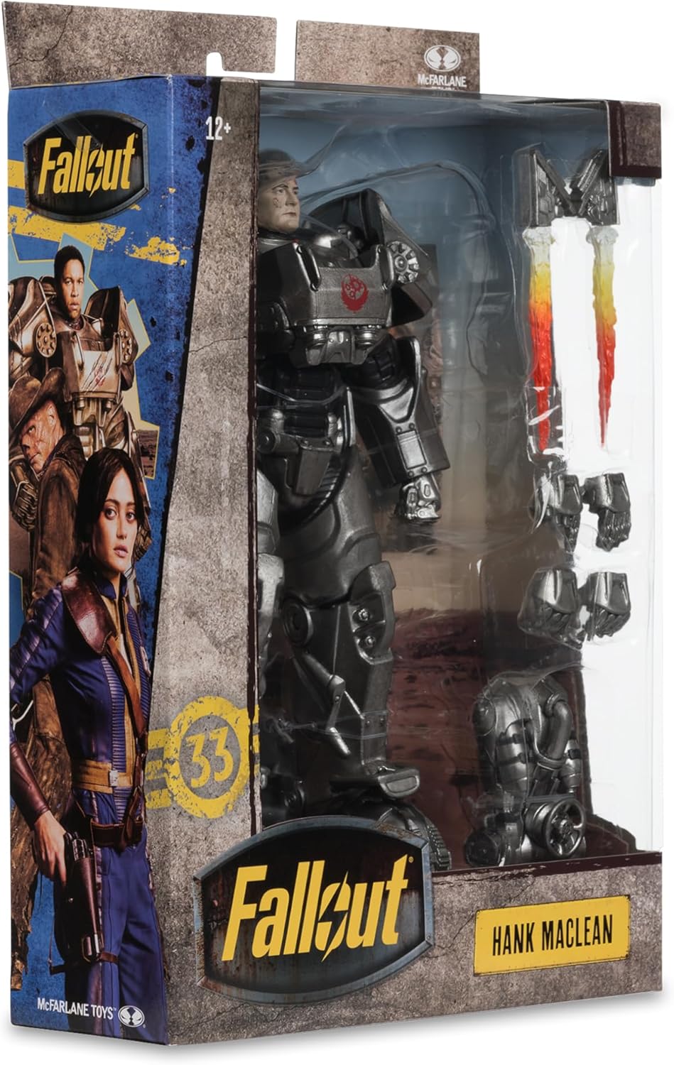 McFarlane Toys- Fallout Hank MacLean 7in Deluxe Action Figure