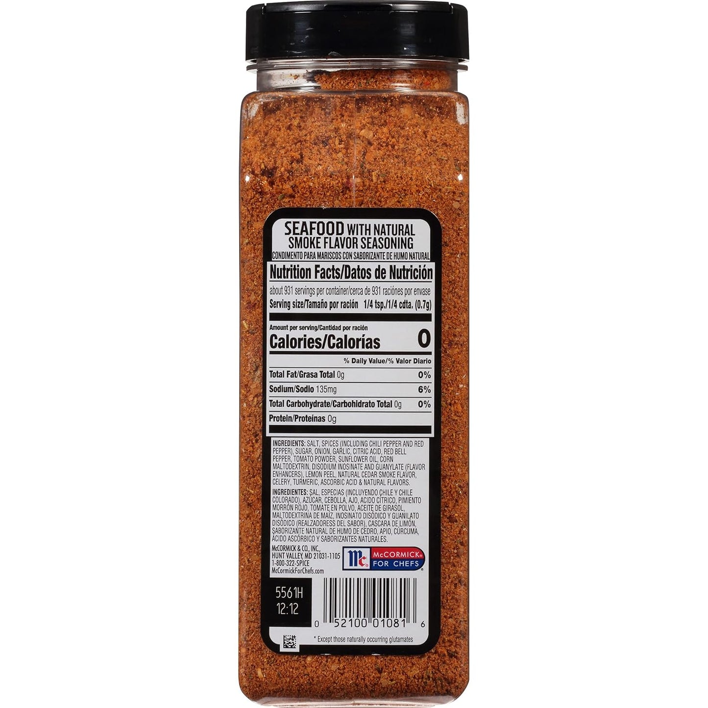 McCormick Grill Mates Seafood Seasoning, 23 oz - One 23 Ounce Container of Fish Seasoning, Enhancing Flavor of Seafood, Beef, Poultry, Vegetable Dishes and More