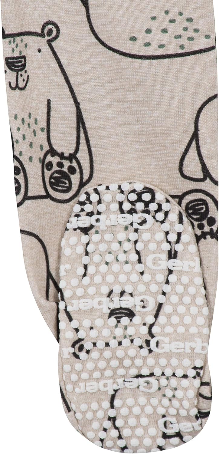Gerber Baby-Boys 2-Pack Footed Pajamas