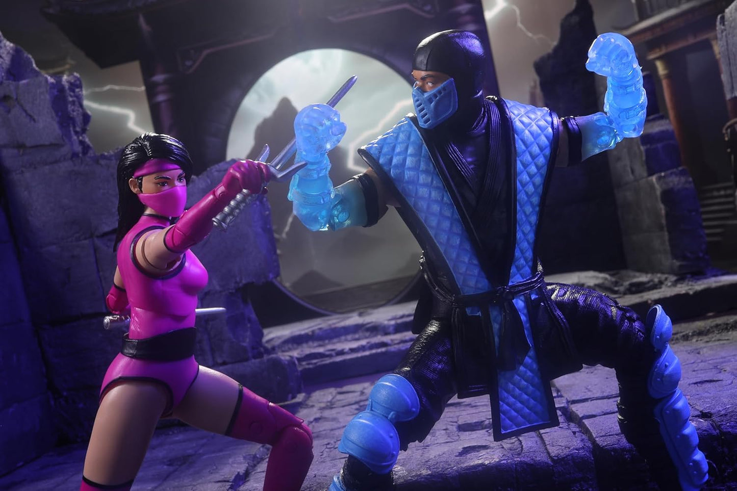 Mortal Kombat Sub Zero VS Mileena - 2pk- Classics WV1