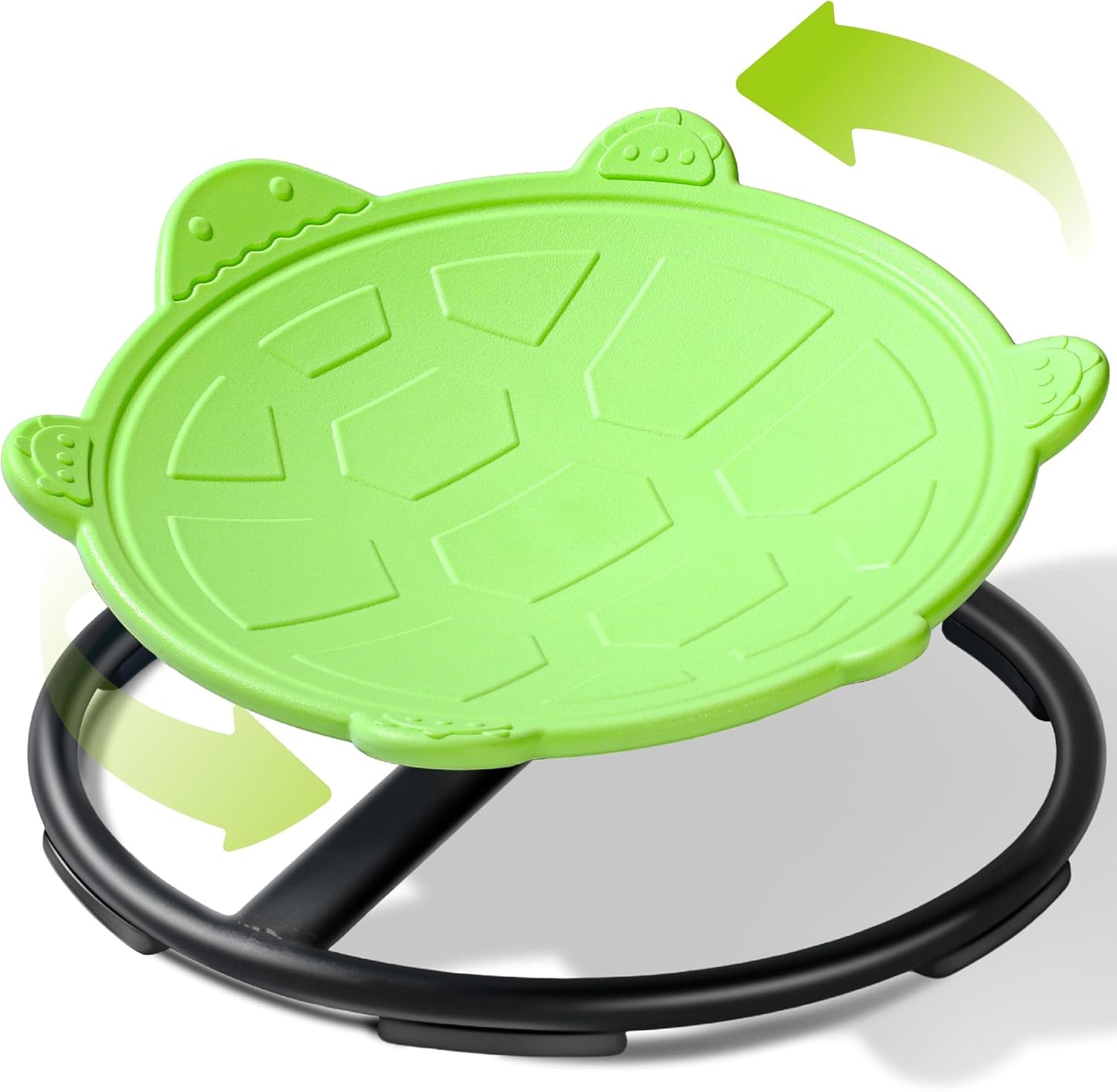 Turtle Spinning Chair for Autistic Kids – Sensory Spinning Toy, Spin Chair for Kids Autism, Sensory Swivel Seat for Balance, Coordination, Focus & ADHD Support, Autism Sensory Products (Green)