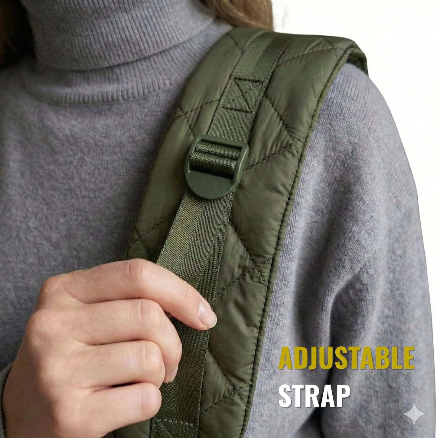 Small Dog Carrier Sling – Olive Green Hands‑Free 2‑in‑1 Sling & Handheld Carrier for Toy Dogs 3-8 lb, Parachute‑Grade Rip‑Stop Nylon, 4″ Padded Strap, Safety Tether & Two Pockets