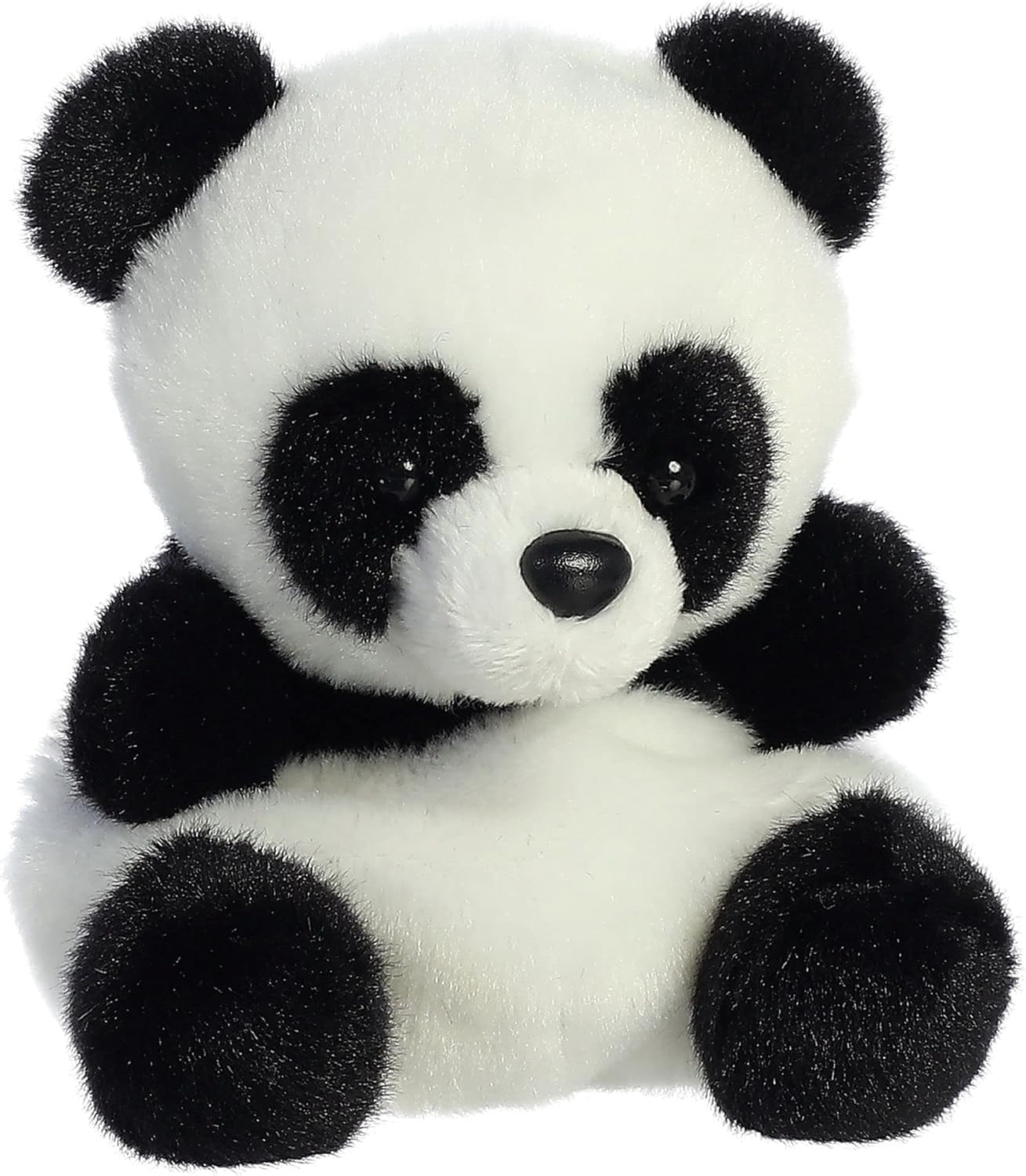 Aurora® Adorable Palm Pals™ Bamboo Panda™ Stuffed Animal - Fun Collectible Plush for Kids and Adult Collectors - Perfect for Decorating Rooms and Birthday Gifts - White 4.5 Inches