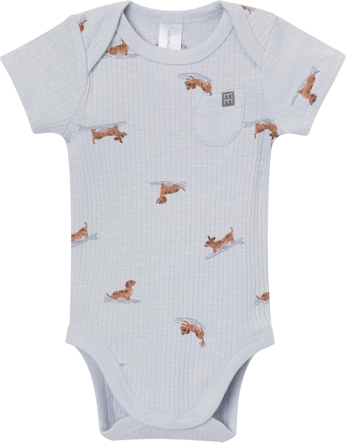 Modern Moments by Gerber Baby 4-pack Short-sleeve Bodysuits & Shortie Set