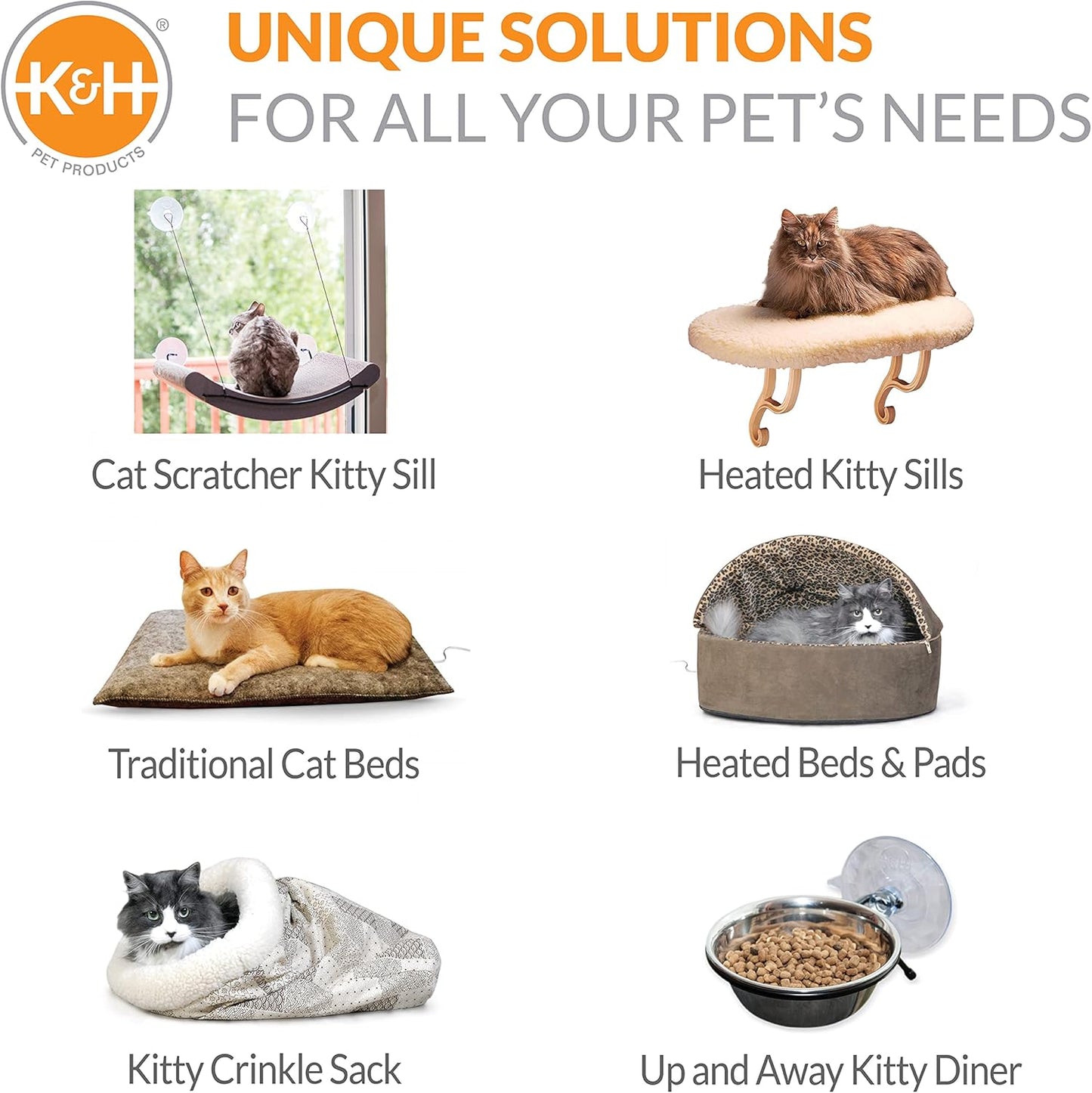K&H Pet Products Hangin Cat Tree Condo 5 Level Door Mounted Cat Furniture, Space Saving, Mesh Levels, Peep Holes, Interconnecting Levels, Collapsible, Tool-Free Assembly - Gray - Fits Doors <80in H