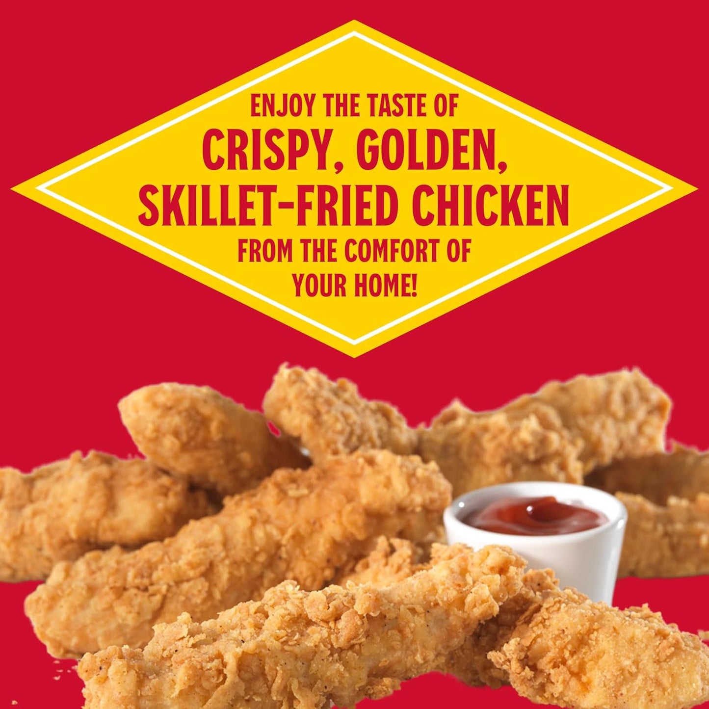 Louisiana Fish Fry At Home Chicken Seasoned Coating Mix Variety Pack - Make Your Fast Food Favorites At Home - Authentic Cajun Flavor for Crispy and Flavorful Fried Chicken Wings, Sandwiches, and Tenders - (One Box of Each)
