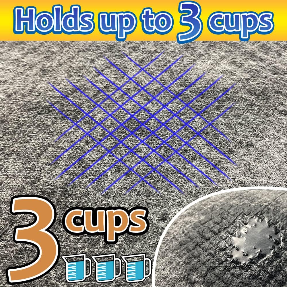 Charcoal Dog Training Pads 100 Count, 22"x22" Puppy Pee Pads for Small Dogs, Activated Carbon Dog Pee Pads, Disposable Puppy Pads Pet Training Pads