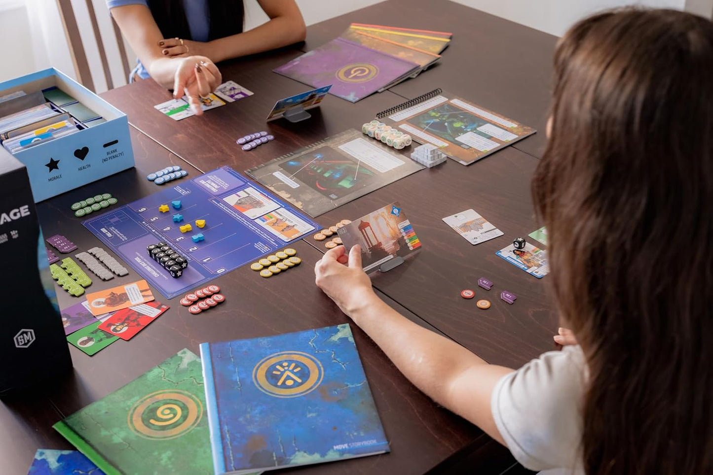 Stonemaier Games: Vantage by Jamey Stegmaier | Cooperatively Explore an Entire Planet from First-Person Perspective | Strategy Board Game for Adults and Family | 1-6 Players, 120 Min-180 Min, Ages 14+