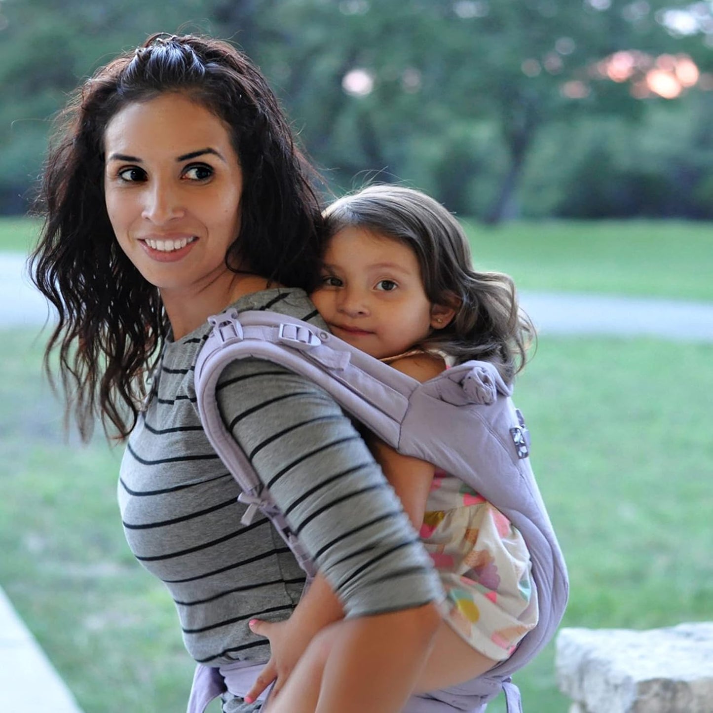 Diono We Made Me Imagine Classic, 3-in-1 Baby Carrier Newborn to Toddler With Front Carry & Back Carry, Ergonomic, Comfortable, Lavender