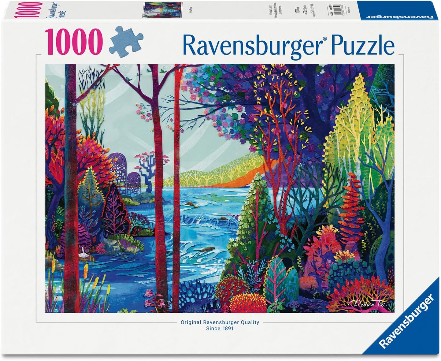Ravensburger Indigo Forest 1000 Piece Puzzle for Adults
