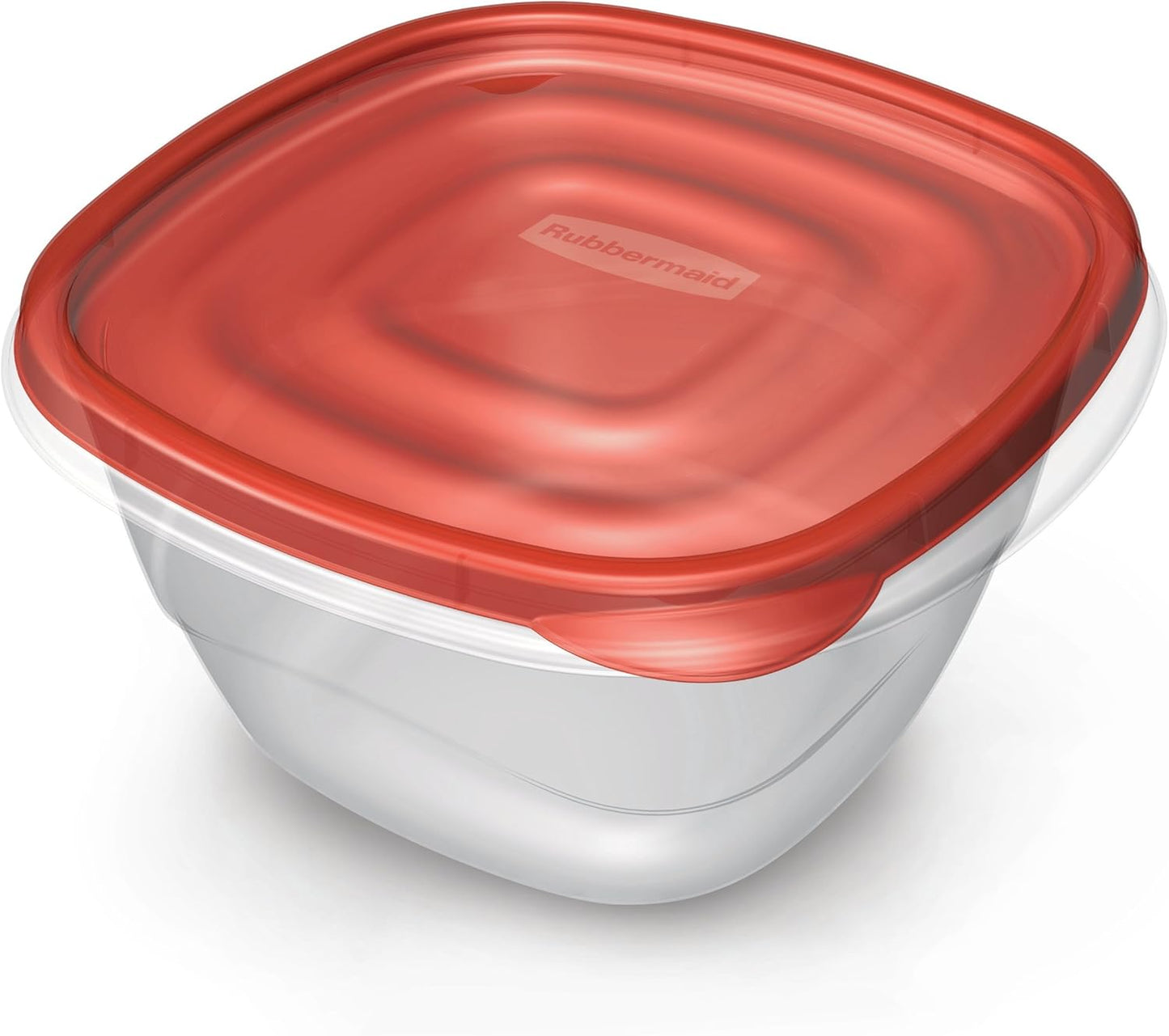 Rubbermaid TakeAlongs Deep Square Food Storage Containers, 5.3 Cup, 2 Count