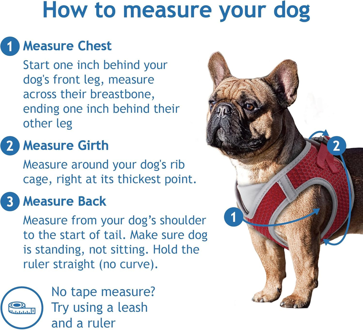 Kruz Dog Harness (Chest 18.5"-19.5", Weight 15–20 lbs) Athletica Adjustable Heavy Duty No Choke Puppy Vest for Large Dogs Lightweight Air Mesh, Reflective, Puppy Essential - (Orange, Large)