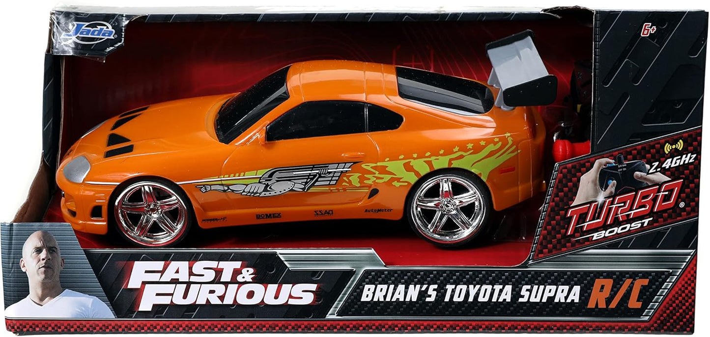 Jada Toys - Fast and Furious 1:24 Radio Control, Brian's Toyota Supra
