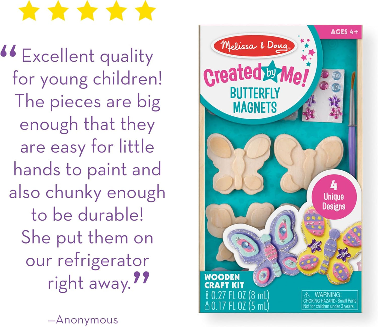 Melissa & Doug Butterfly Magnets
