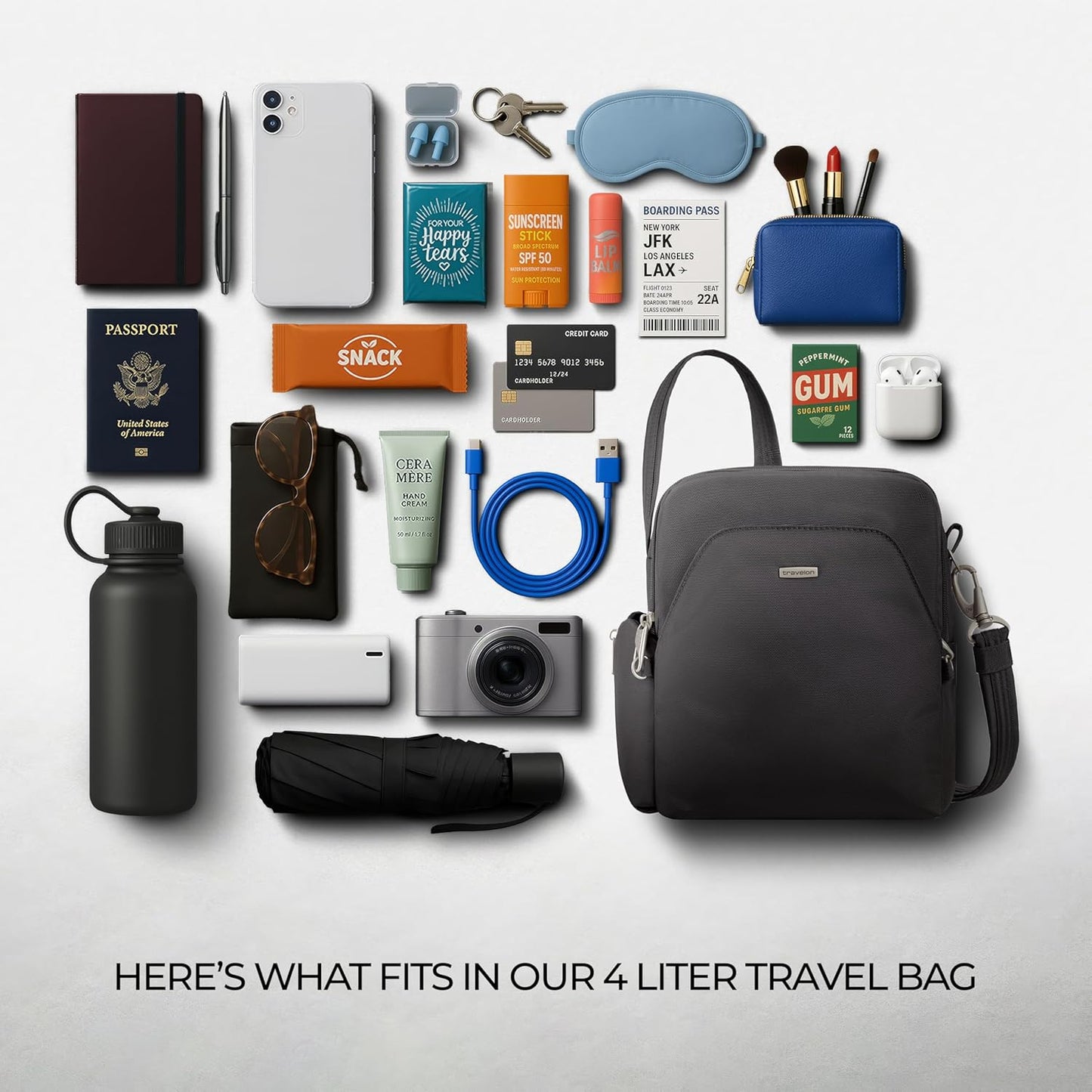 Travelon Anti-Theft Classic Travel Bag