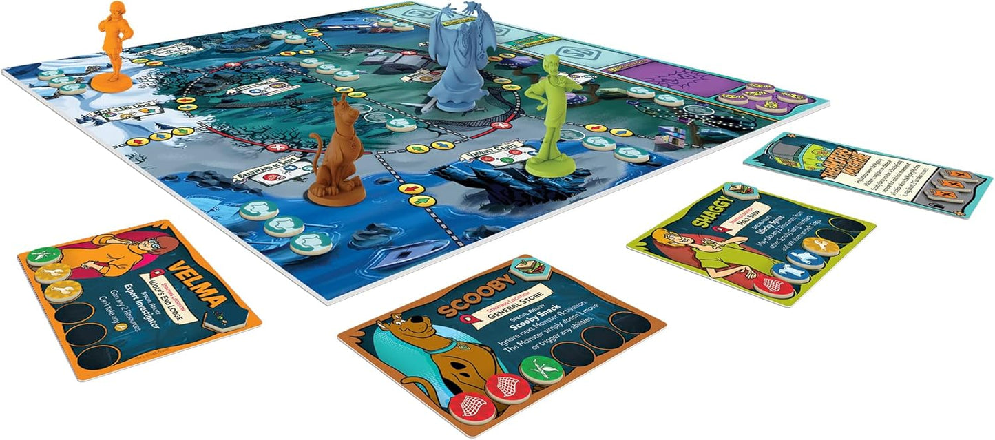 CMON Scooby-Doo! The Board Game - Cooperative Mystery Game Based on The Hit TV Series, Family Fun for Kids & Adults, Ages 10+,1-5 Players, 30 Minute Playtime