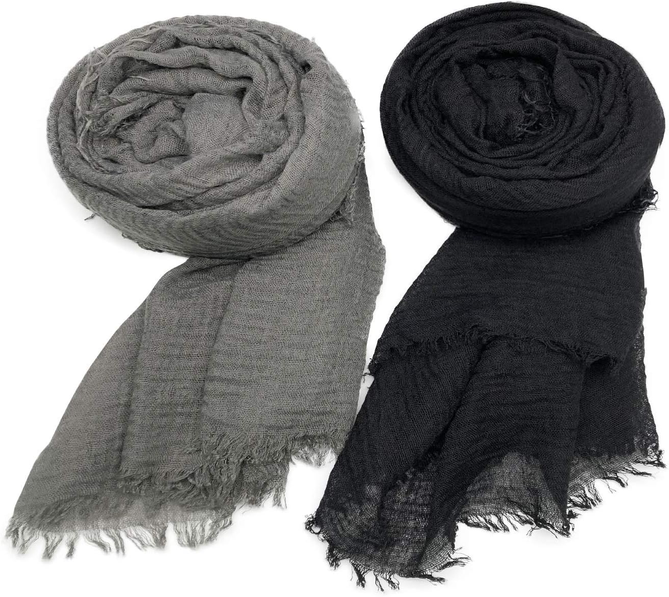MANSHU 3 PCS Women Soft Scarf Shawl Long Scarf.