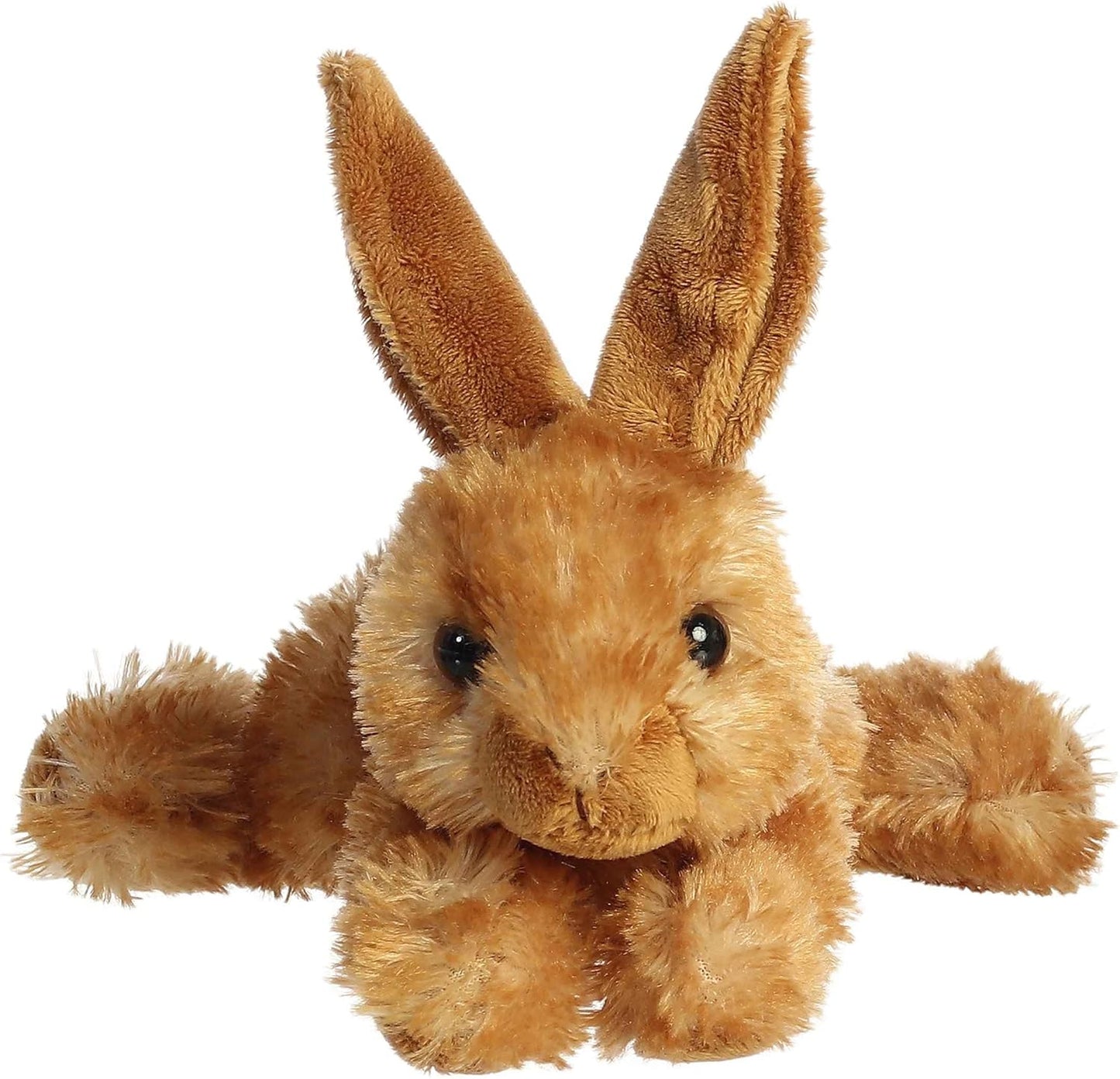 Aurora® Adorable Mini Flopsie™ Bitty Bunny™ Stuffed Animal - Playful Ease - Timeless Companions - Brown 8 Inches