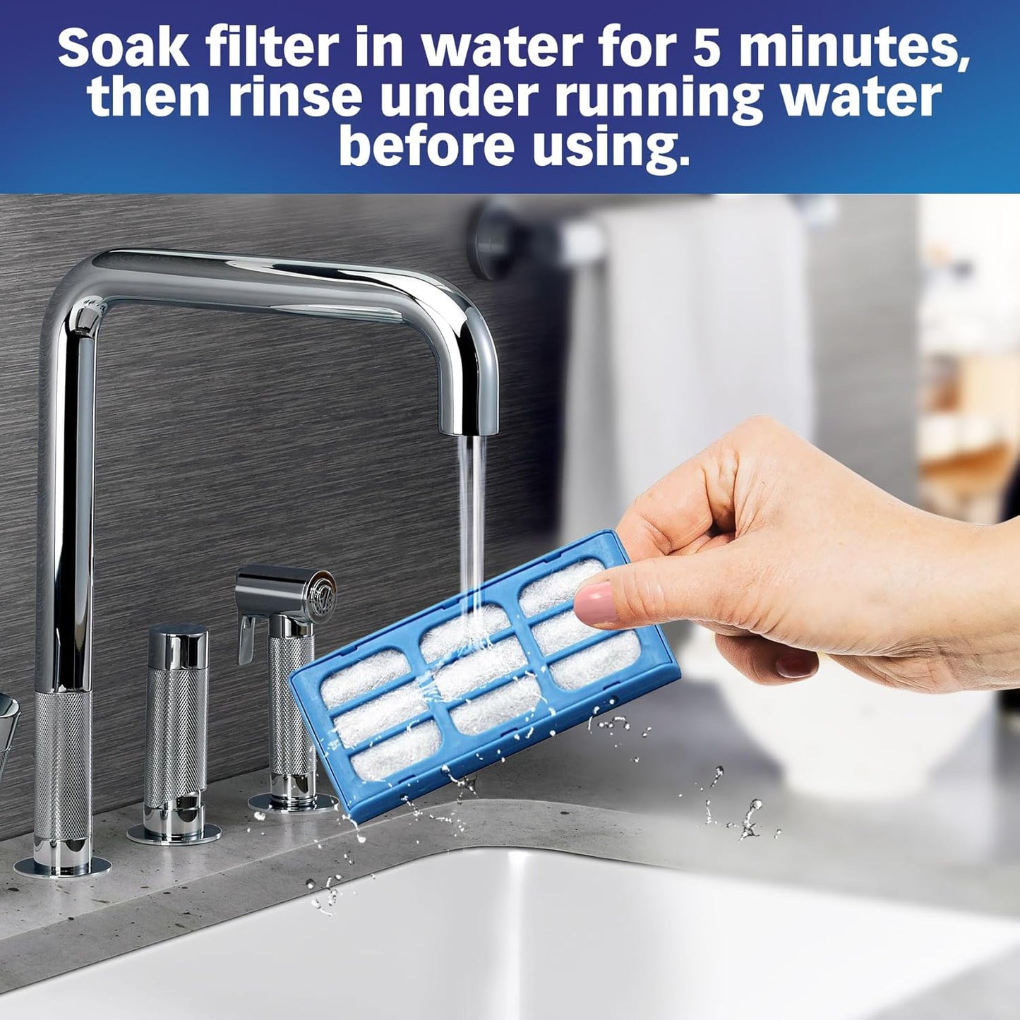 Replacement Water Filter Cartridges for Cat Mate & Dog Mate Fountains, Pack of 10