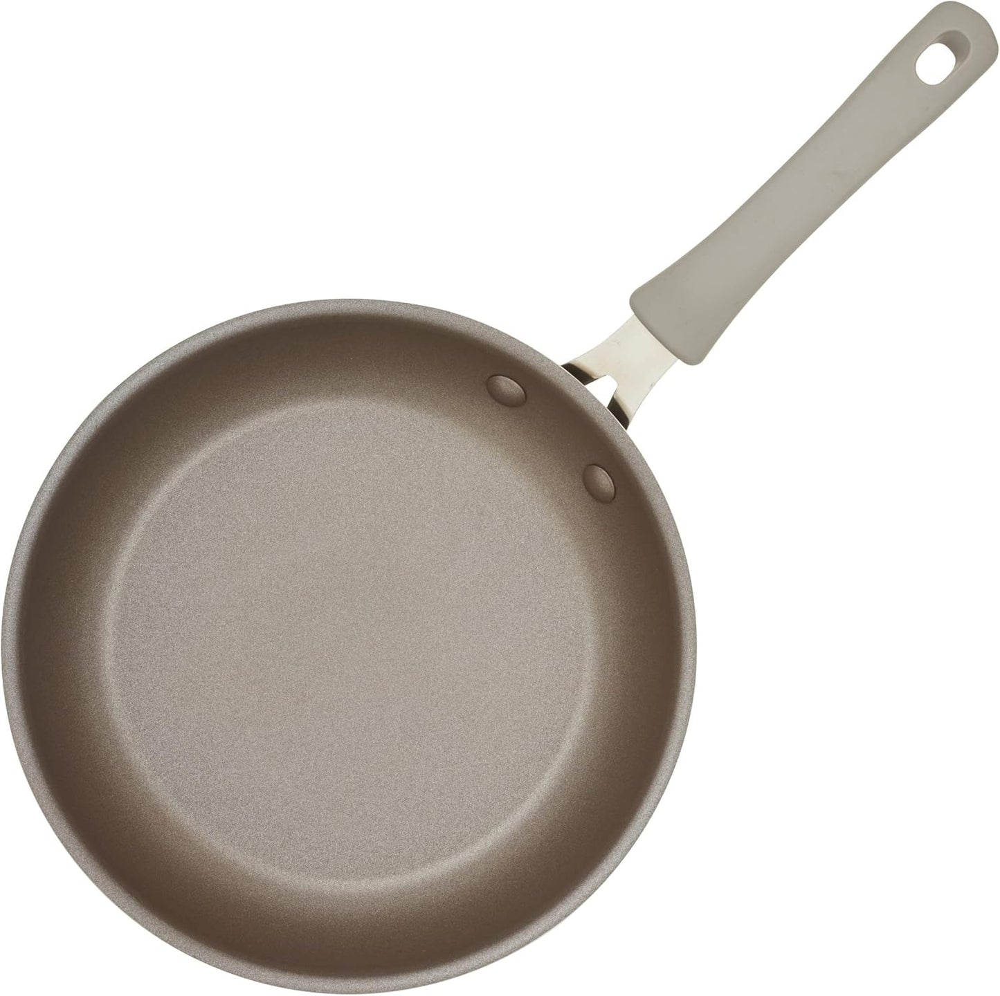 Rachael Ray Cook + Create Nonstick Cookware/Pots and Pan Set, 10 Piece, Gray