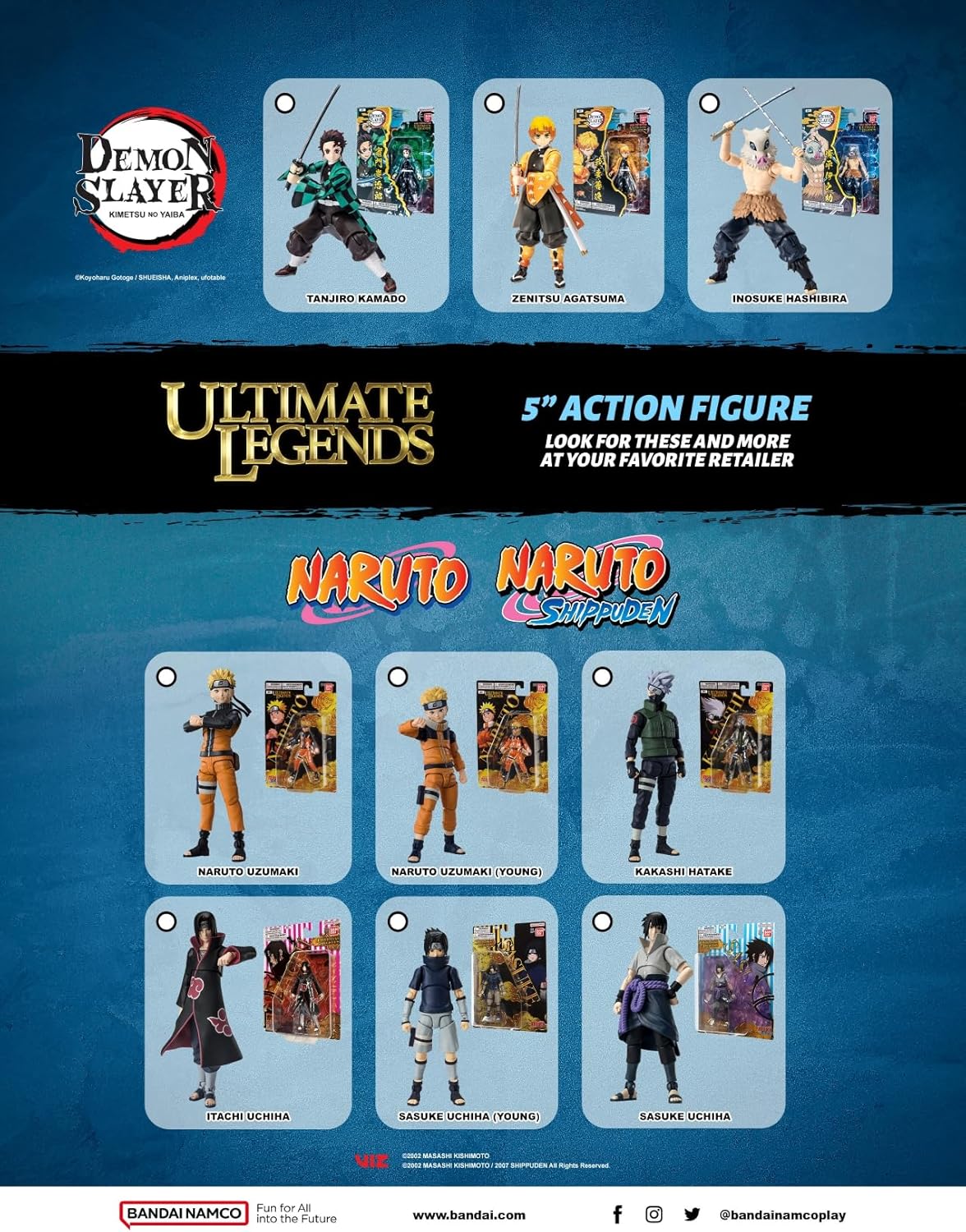 Ultimate Legends - Naruto 5" Naruto Uzumaki (Young) Action Figure