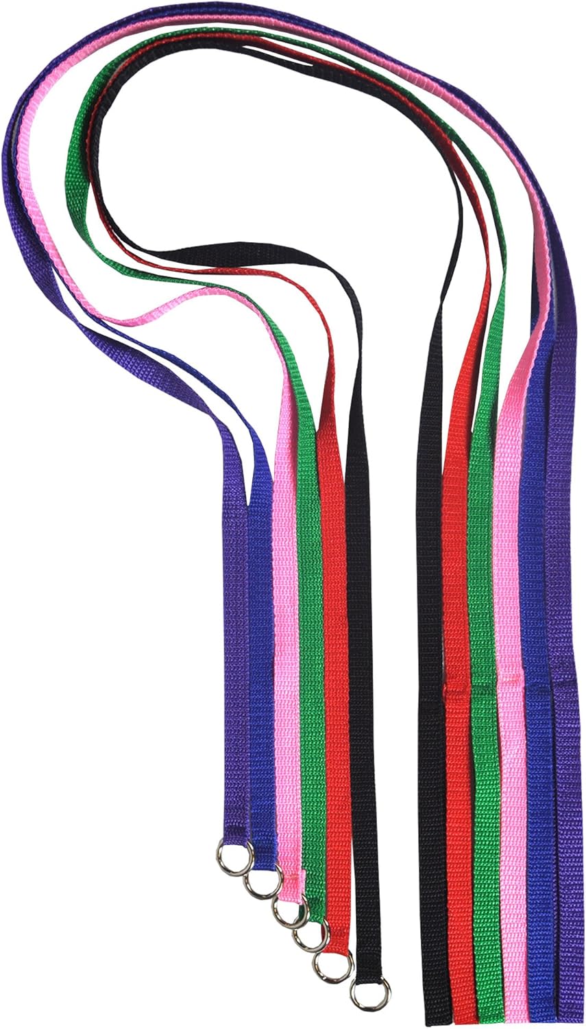 Downtown Pet Supply - 6ft Kennel Slip Lead Leash - Veterinarian, Grooming, Daycare & Animal Rescue Supplies - One Size for Dogs - 1" Thick 120 Pack