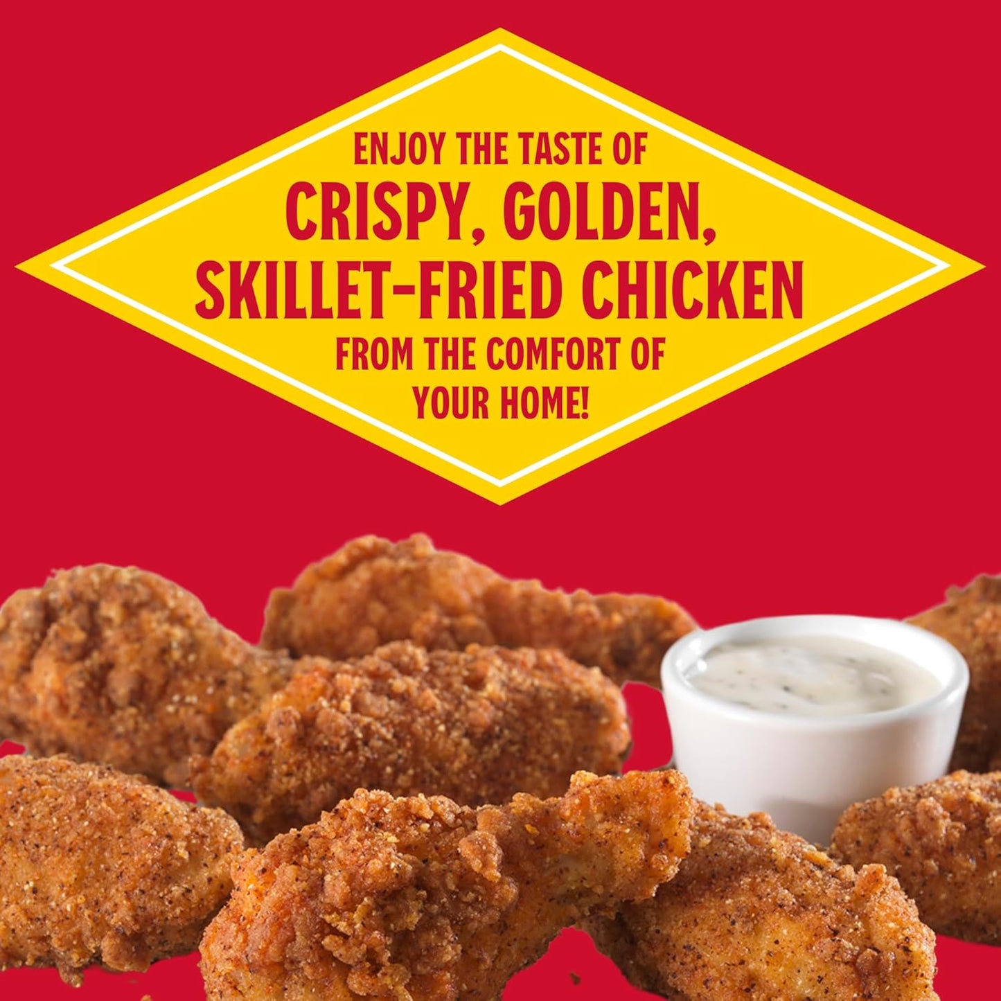 Louisiana Fish Fry At Home Chicken Seasoned Coating Mix Variety Pack - Make Your Fast Food Favorites At Home - Authentic Cajun Flavor for Crispy and Flavorful Fried Chicken Wings, Sandwiches, and Tenders - (One Box of Each)