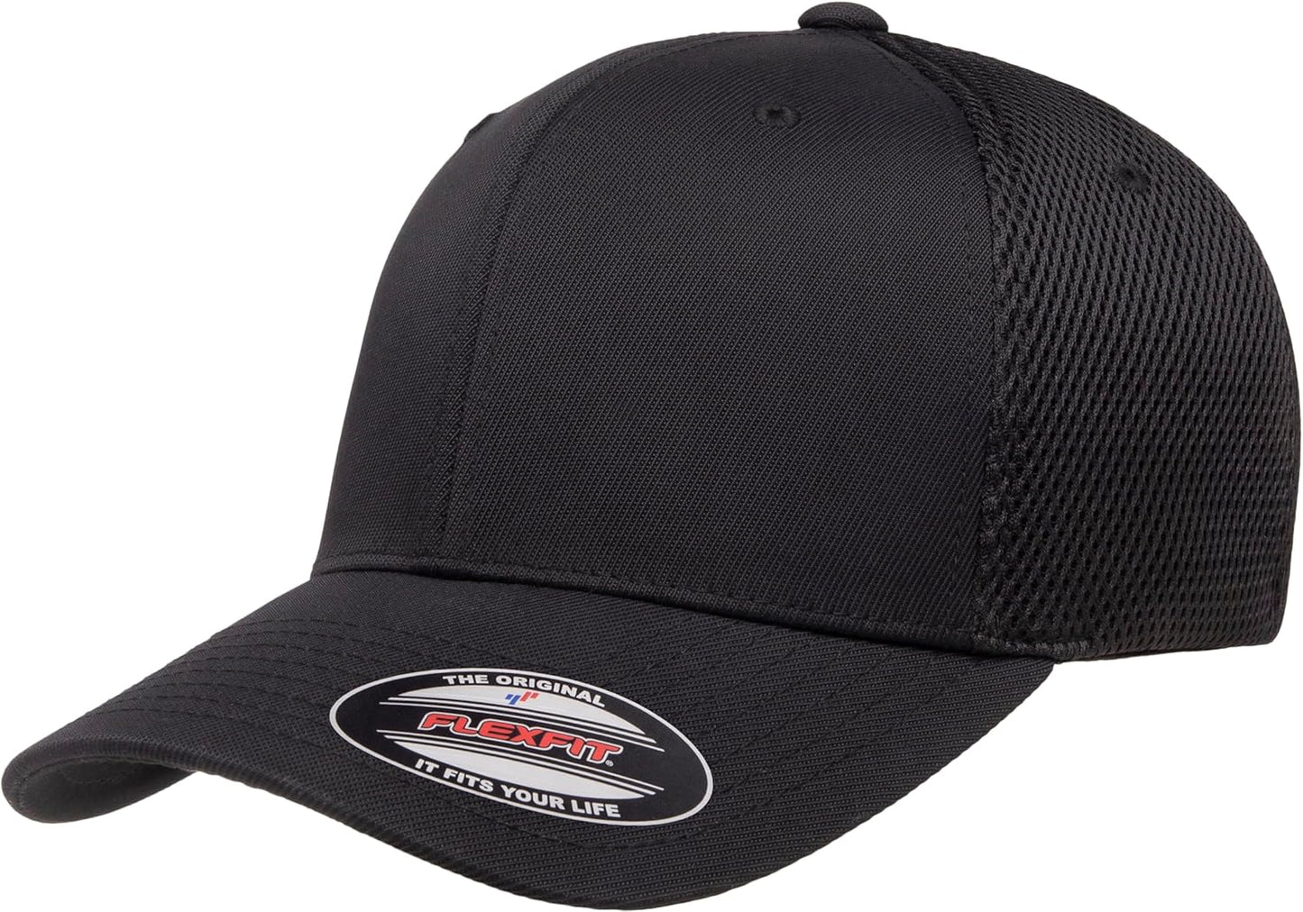 Flexfit Unisex Mesh Fitted 2-Tone Trucker Hat, One Size