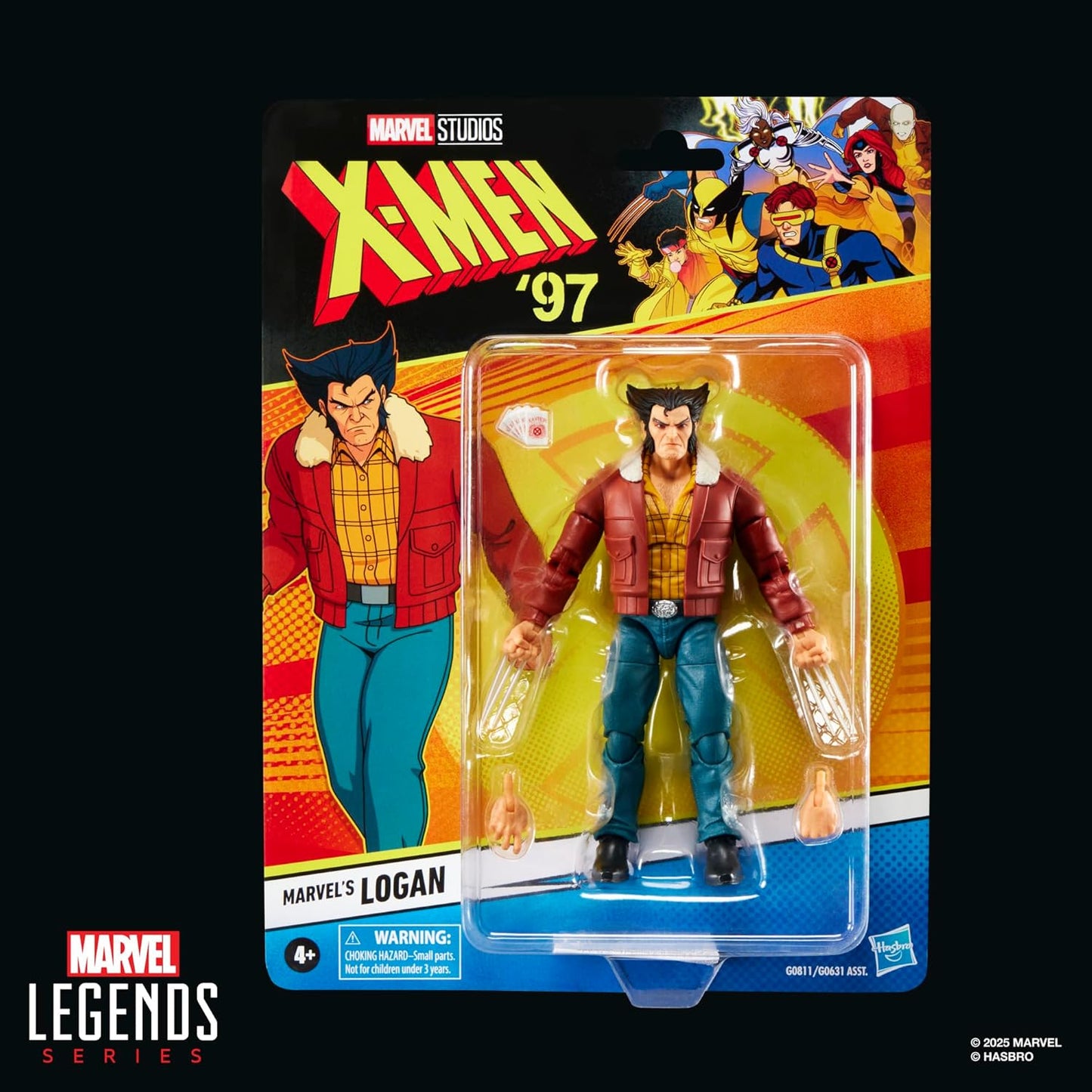 Marvel Legends Series Marvel's Logan, X-Men '97 Collectible 6-Inch Action Figure Toy
