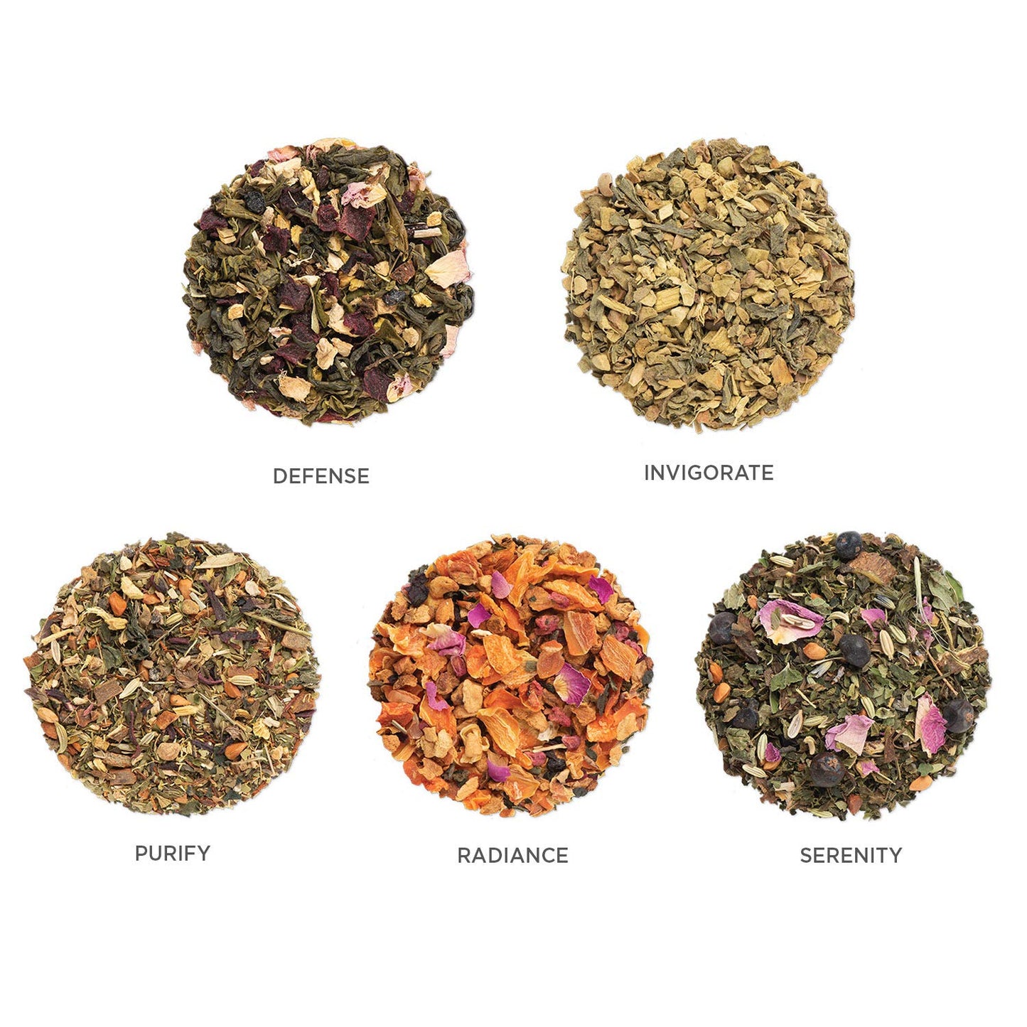 Tea Forte Single Steeps Loose Leaf Tea Sampler, Assorted Variety Tea Box, 15 Single Serve Pouches, Wellbeing Tea