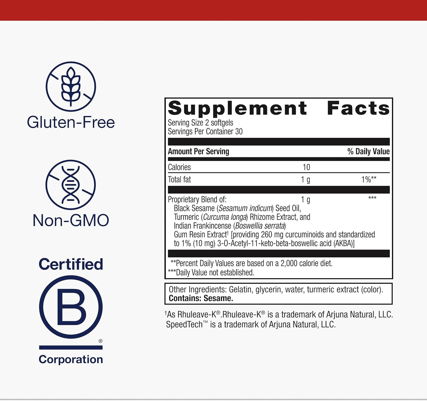 Metagenics Rapid Relief - Herbal Softgel with Turmeric & Boswellia - Supports Fast Relief for Muscle, Back & Joint Discomfort* - Drug-Free, Non-GMO, Gluten-Free - GMP Certified Facility - 60 Softgels