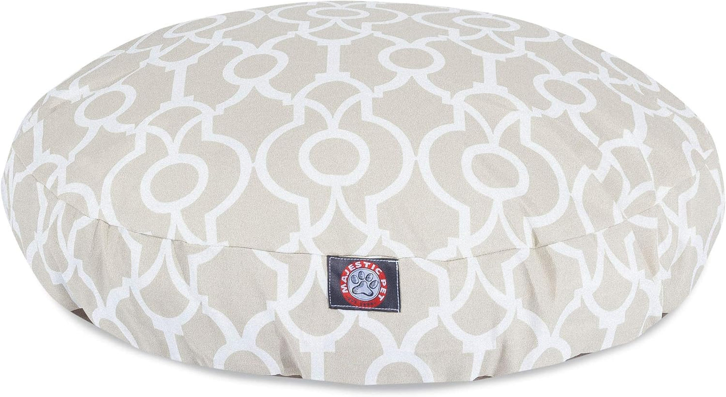 Majestic Pet Athens Sand Medium Round Pet Bed
