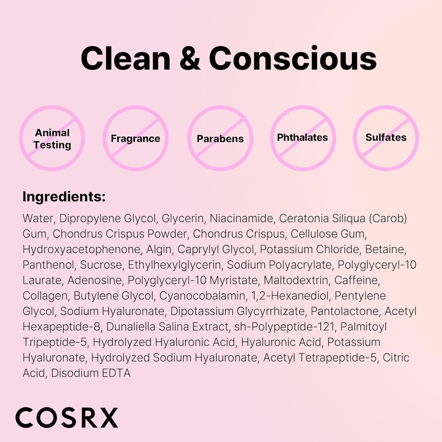 COSRX Pink Peptides Collagen Lifting Glow Hydrogel Face Masks Skincare 3 EA, Collagen Face Mask, Travel Essentials, Overnight Face Mask, Korean SkinCare