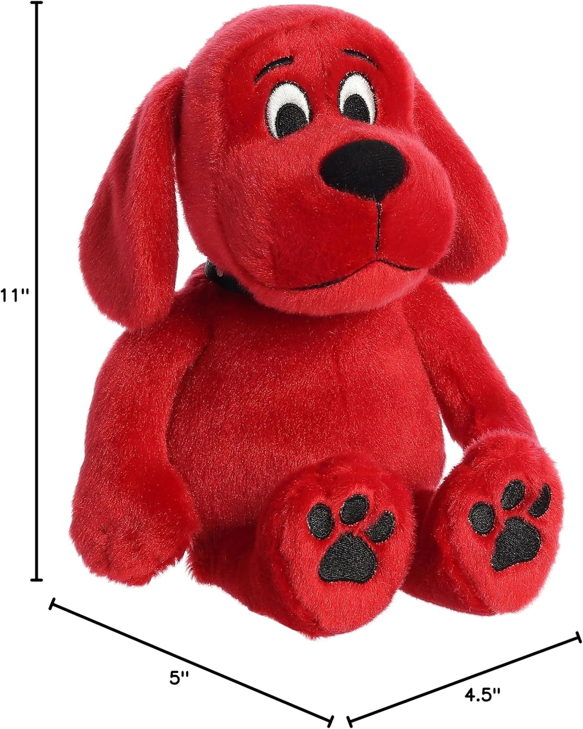 Aurora® Playful Clifford® Clifford Stuffed Animal - Childhood Nostalgia - Lasting Companionship - Red 11 Inches