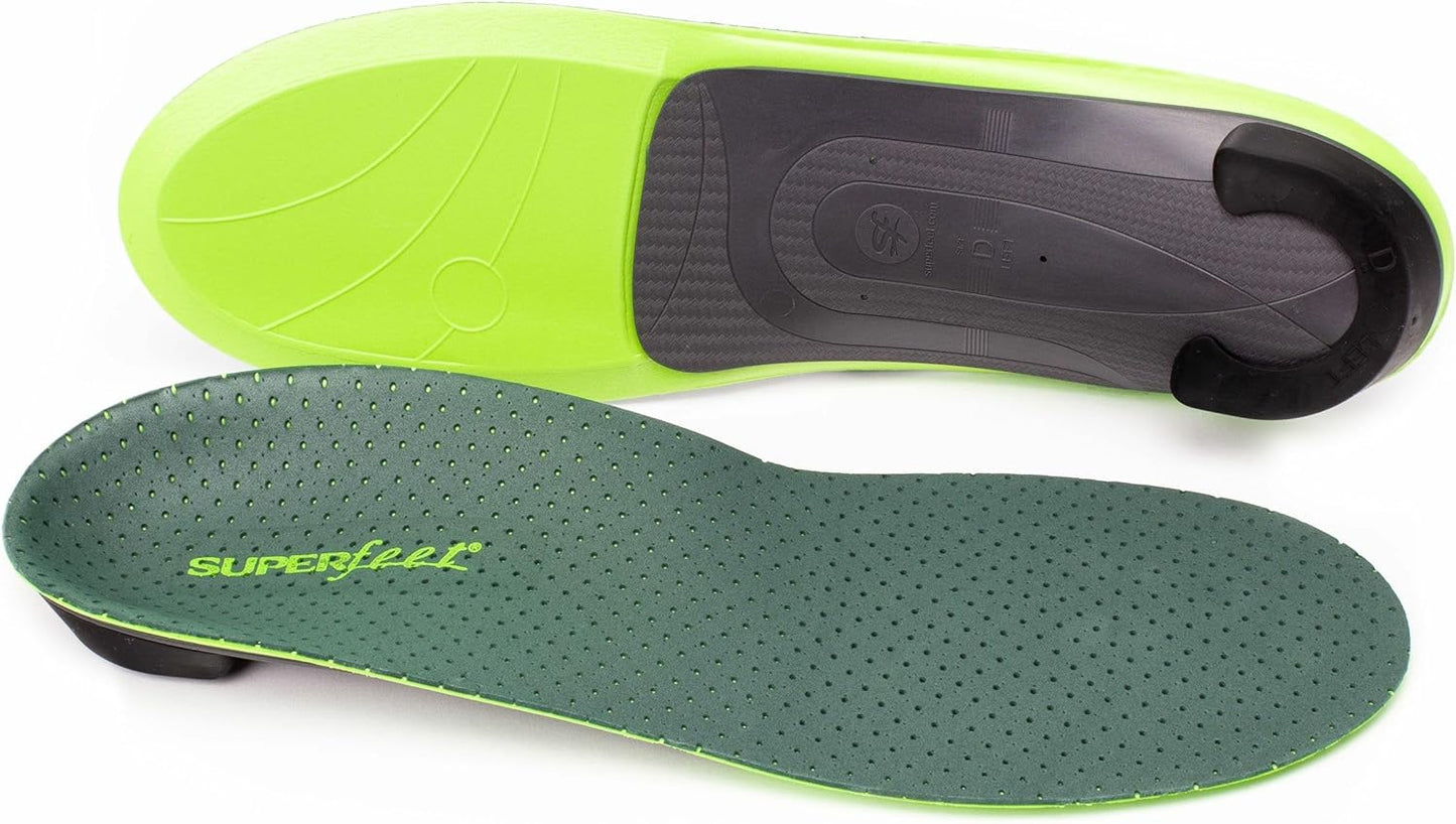 Superfeet Casual Pain Relief Insoles (Everyday) for Plantar Fasciitis Relief & Everyday Wear with All Arch Heights Support - 7.5-9 Men / 8.5-10 Women