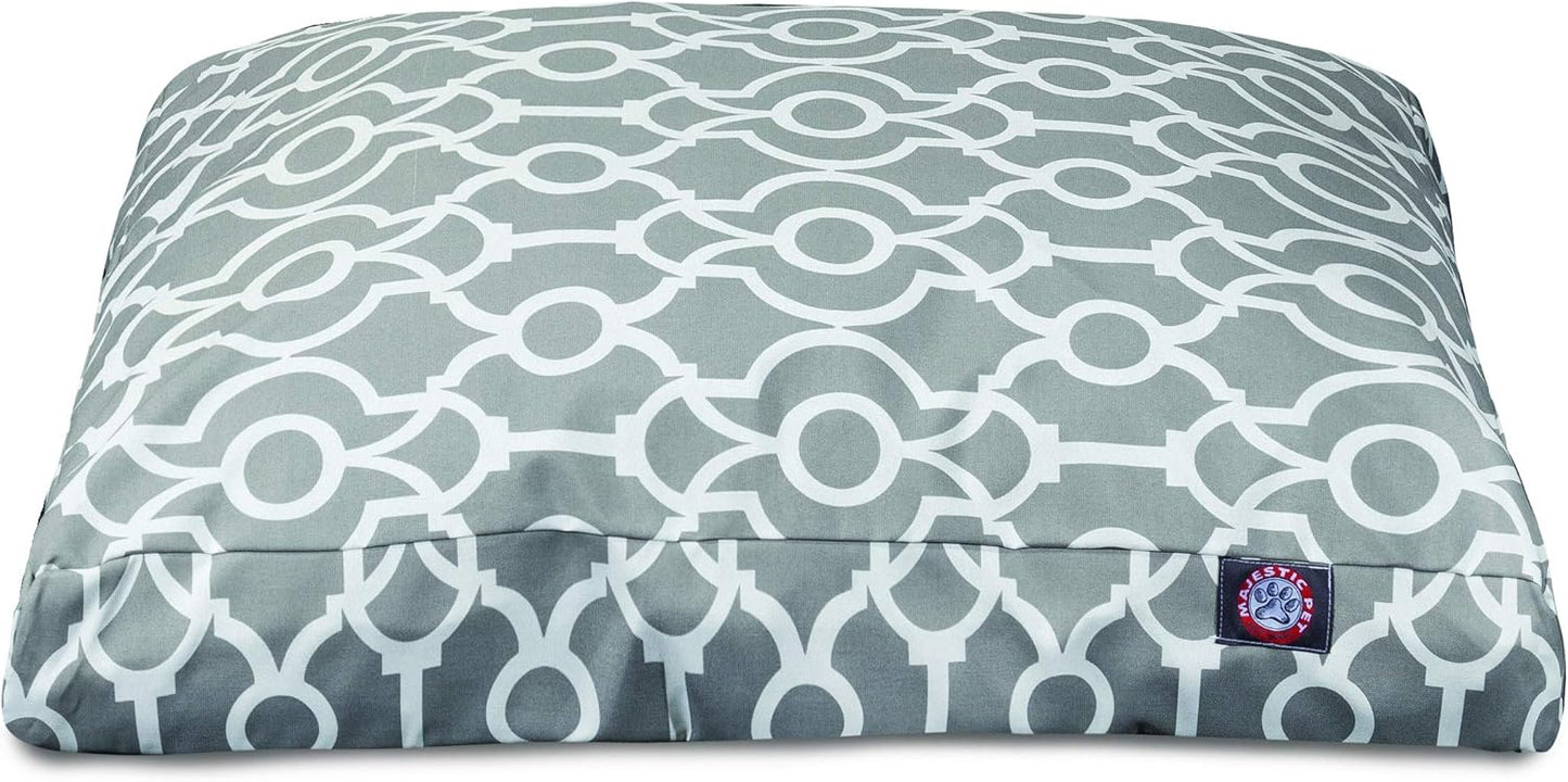 Majestic Pet Athens Gray X-Large Rectangle Bed