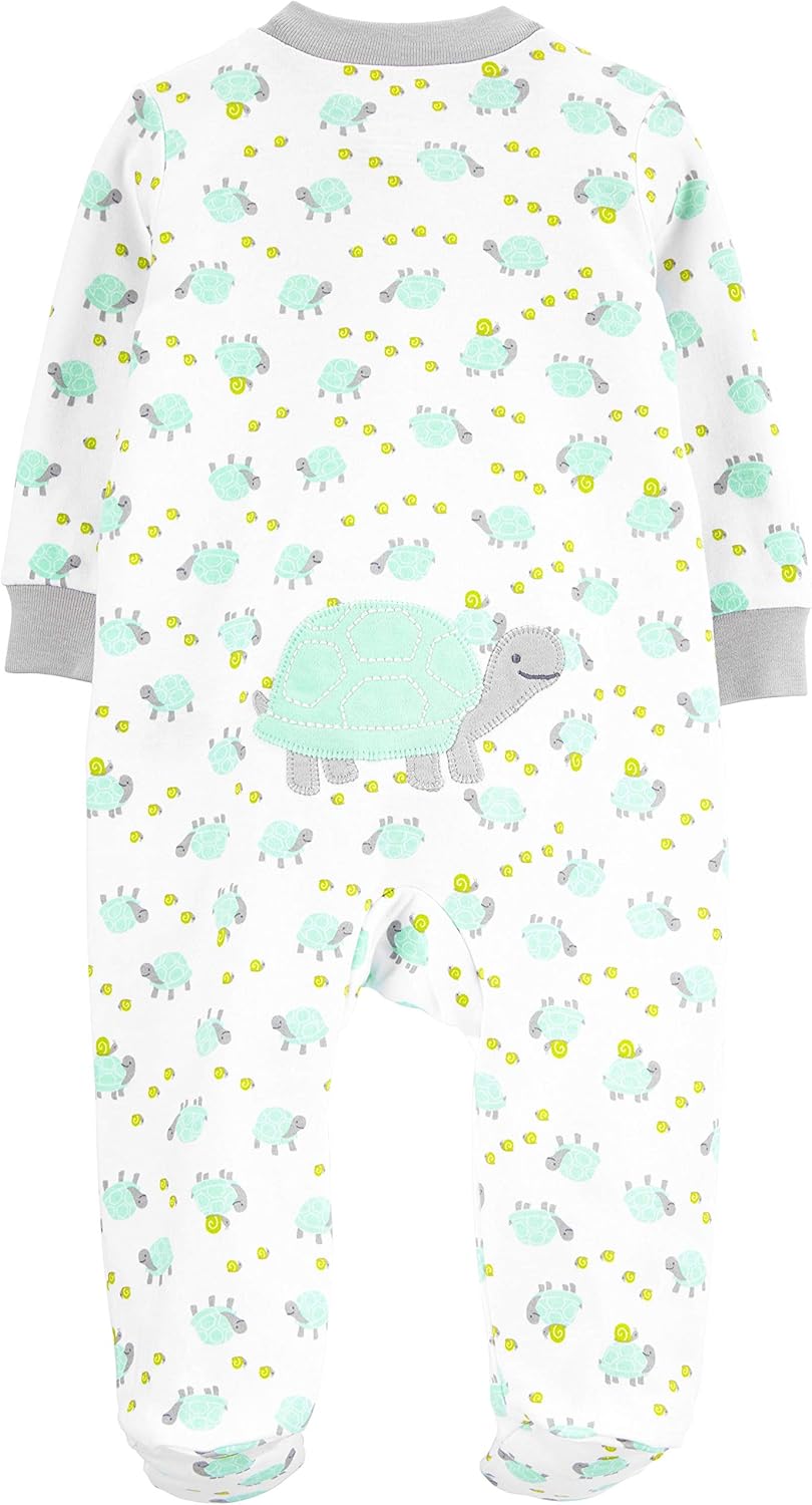 Simple Joys by Carter's Baby Neutral 2-pack Cotton Footed Sleep and Play