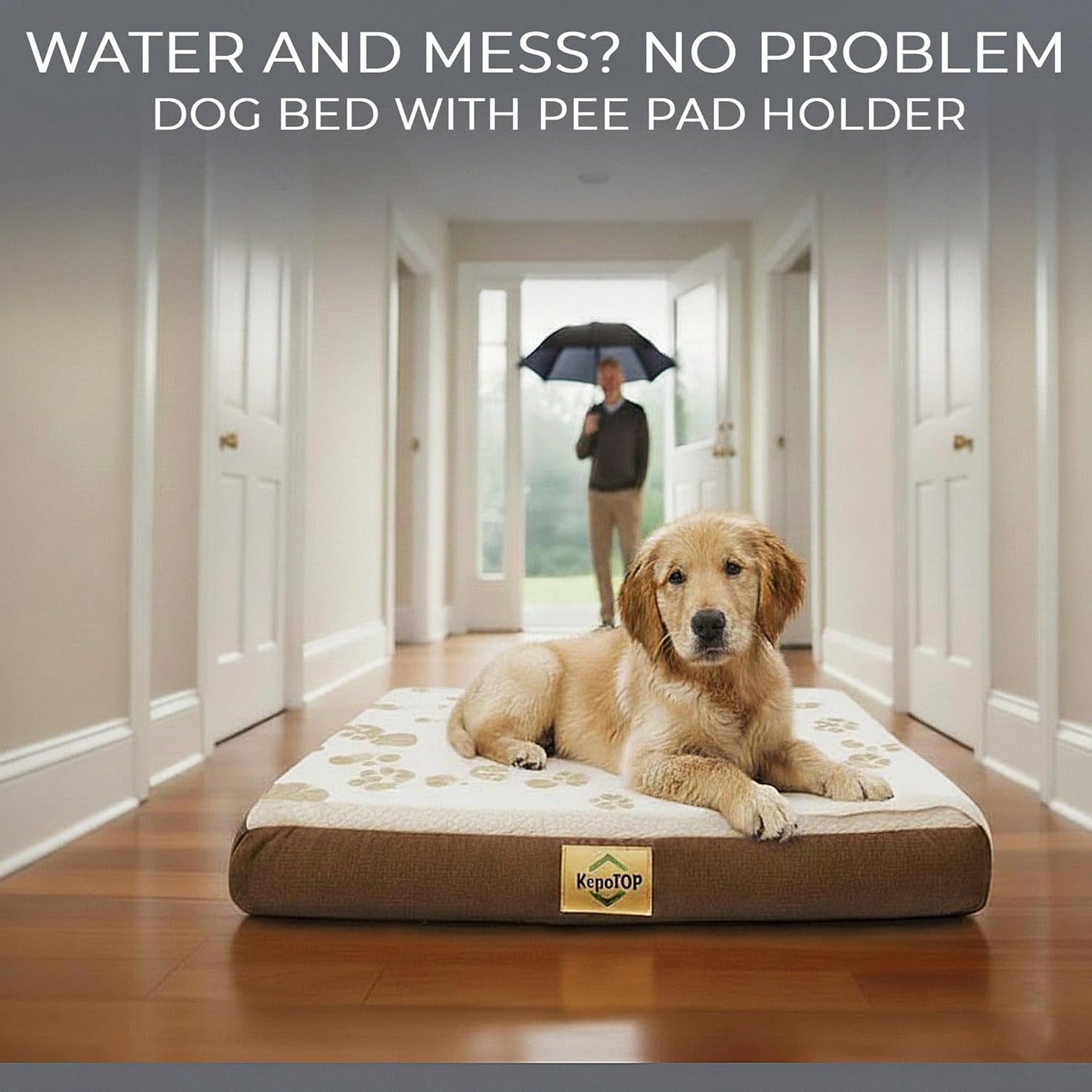 Medium Dog Bed Orthopedic | Cama para Perros | Crate Dog Bed Washable | pet beds for Medium Dogs | Puppy beds | Camas para Perros | Pet BeDs for Small Dogs | Dimensions: 28 x 24 x 3 Inches