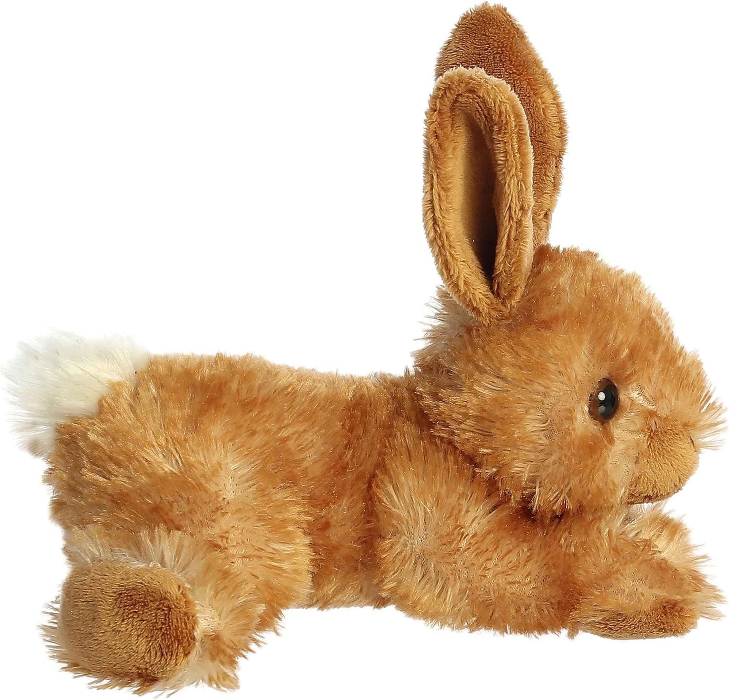 Aurora® Adorable Mini Flopsie™ Bitty Bunny™ Stuffed Animal - Playful Ease - Timeless Companions - Brown 8 Inches