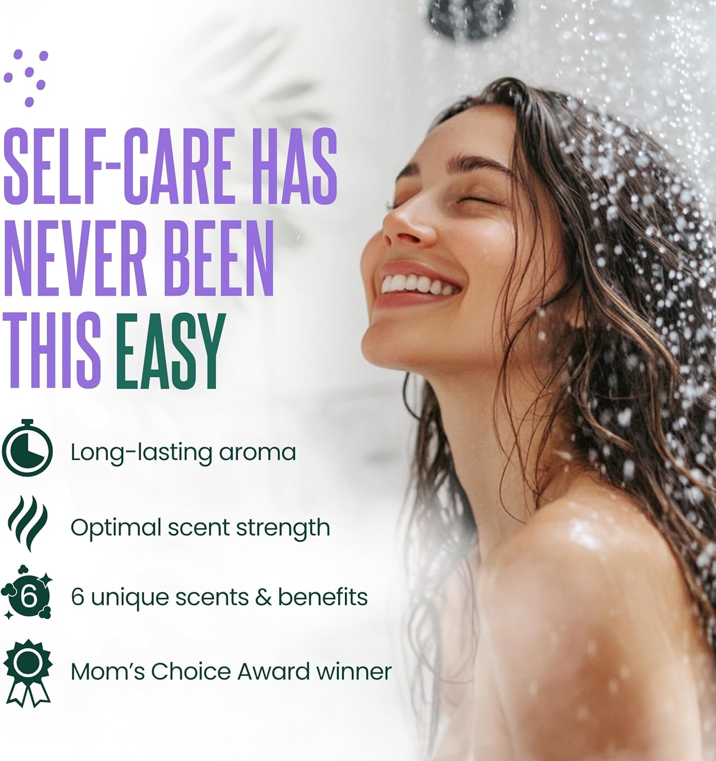 Cleverfy Shower Steamers Aromatherapy - Easter Basket Stuffers for Teens and Adults - Easter Gifts for Women and Men, Girls and Boys - Mothers Day Gifts for Mom - 6 Tablets