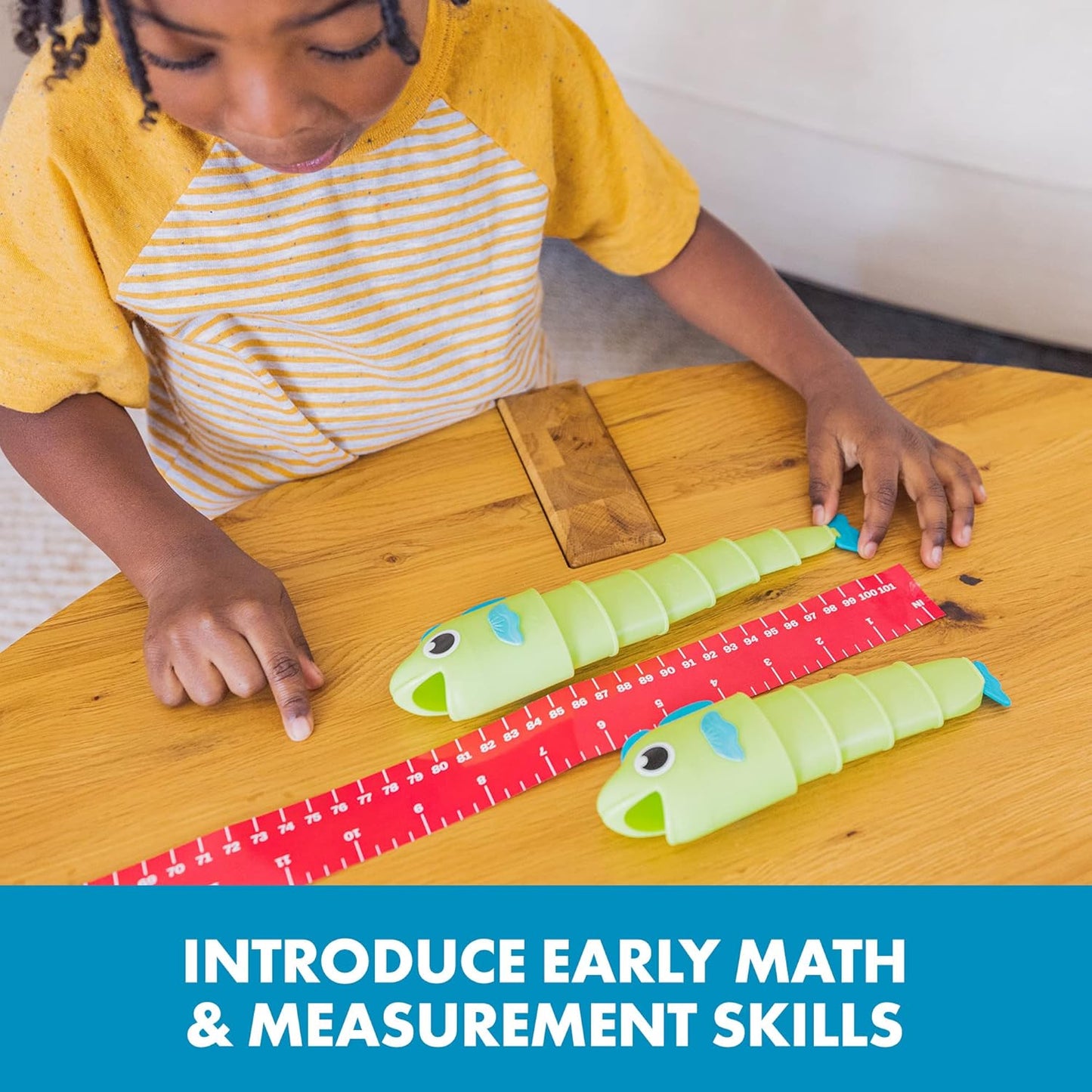 Educational Insights Reel Big Catch Game - Preschool Math Games for 4 Year Olds, Who Can Catch the Longest Fish Game, Kindergarten Learning Activities, Fishing and Counting Games for Kids Ages 3-5