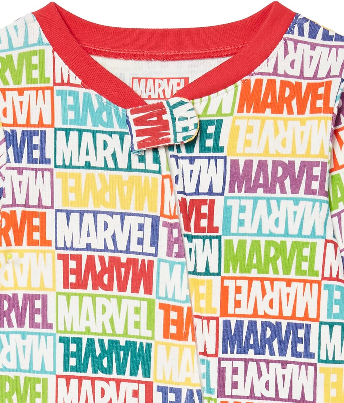 Amazon Essentials Disney | Marvel | Star Wars Unisex Babies, Toddlers and Kids' Footed Sleepers, Zip Up Pajamas, Multipacks