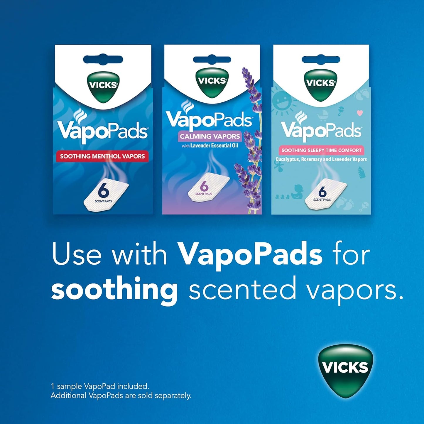 Vicks Dual Comfort Cool + Warm Mist Humidifier for Bedrooms With Fusion Technology, Compatible with Vicks VapoPads and Vicks VapoSteam, White