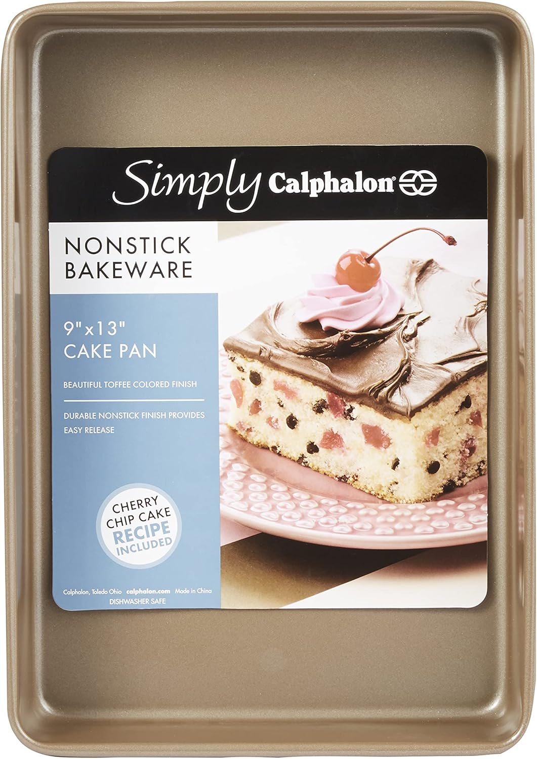 Simply Calphalon Nonstick Bakeware, Rectangular Cake Pan, 9-inch by 13-inch