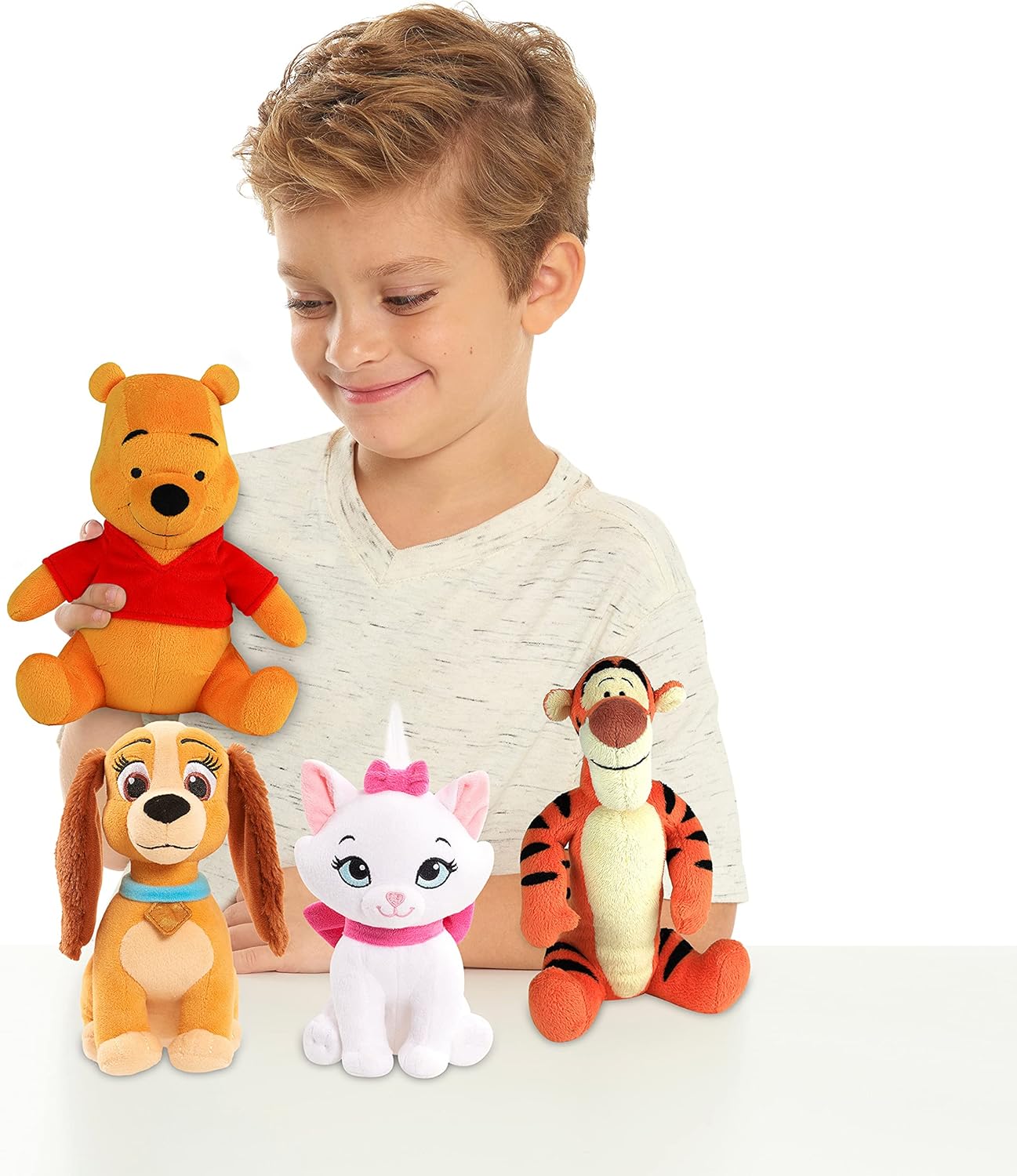 Disney Collectible 8-inch Beanbag Tigger Plush Stuffed Animal, Kids Toys for Ages 2 Up by Just Play