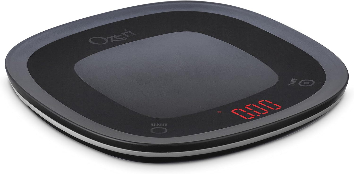 Ozeri Touch Waterproof Digital Kitchen Scale, Washable and Submersible