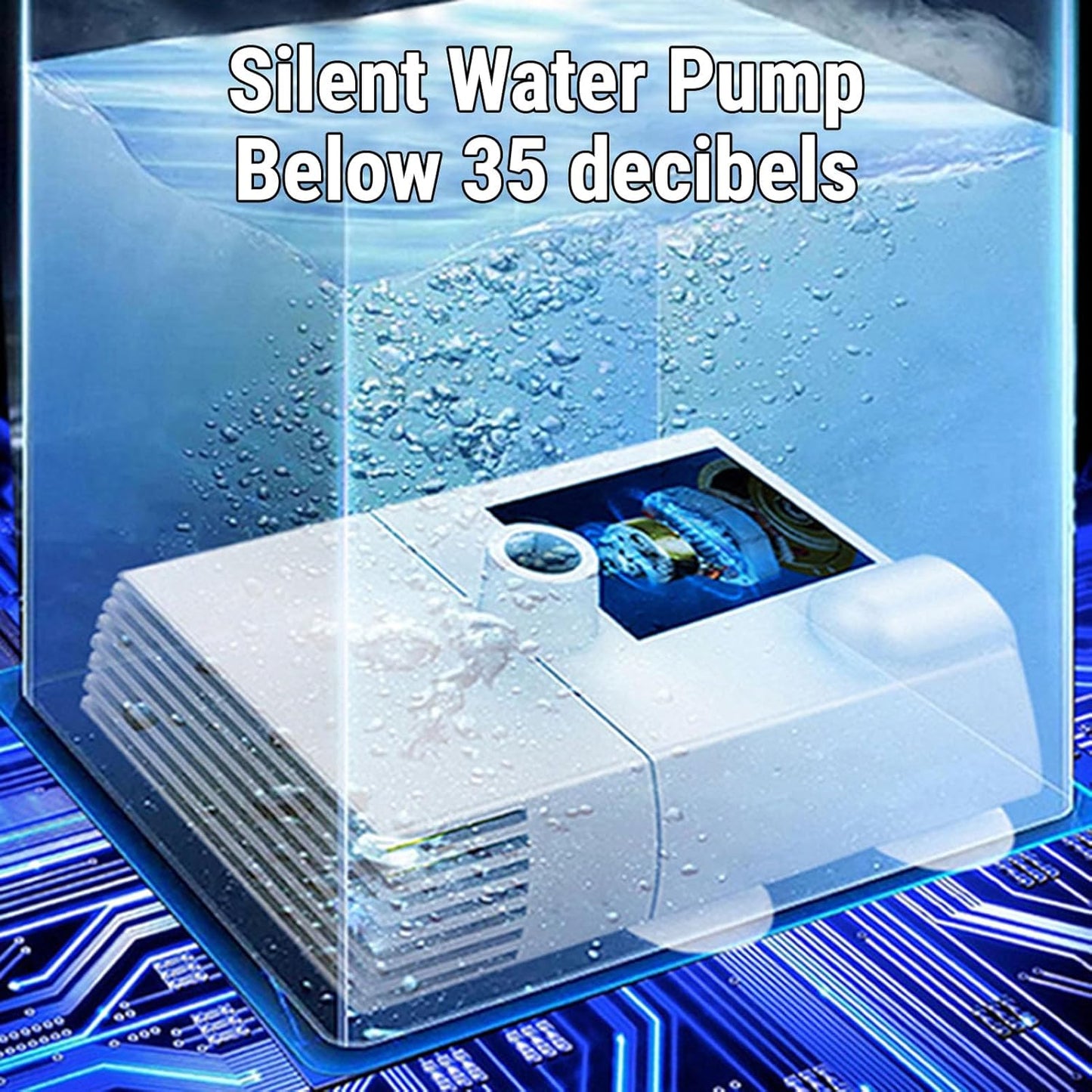 Luqeeg 2L Automatic Cat Water Fountain 304 Stainless Steel Water Fountain Pets Low Noise Pump Feeder with a Comprehensive Filtration Structure & Continuous for Cat or Dog (US Plug)