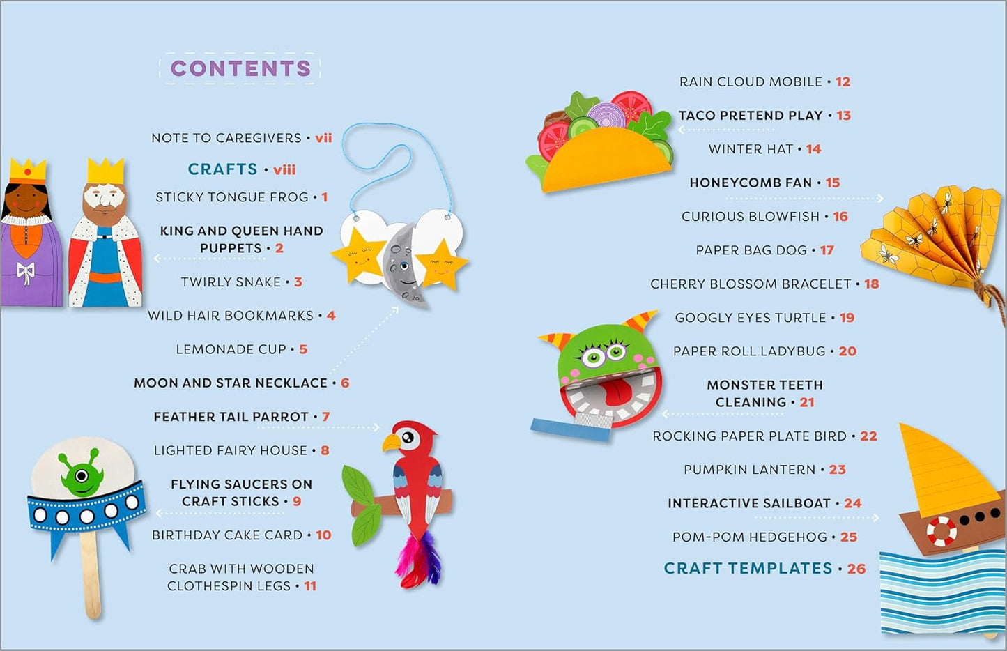 Preschool Paper Crafts: 25 Creative Crafts to Practice Hand-Eye Coordination & Scissor Skills